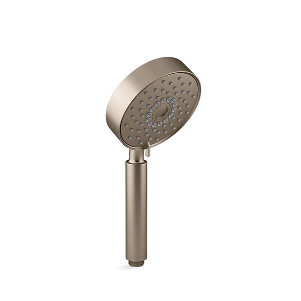 KOHLER K-22166-G-BV Purist 3.0 -Spray Vibrant Brushed Bronze Handheld Shower Head 1.75 GPM