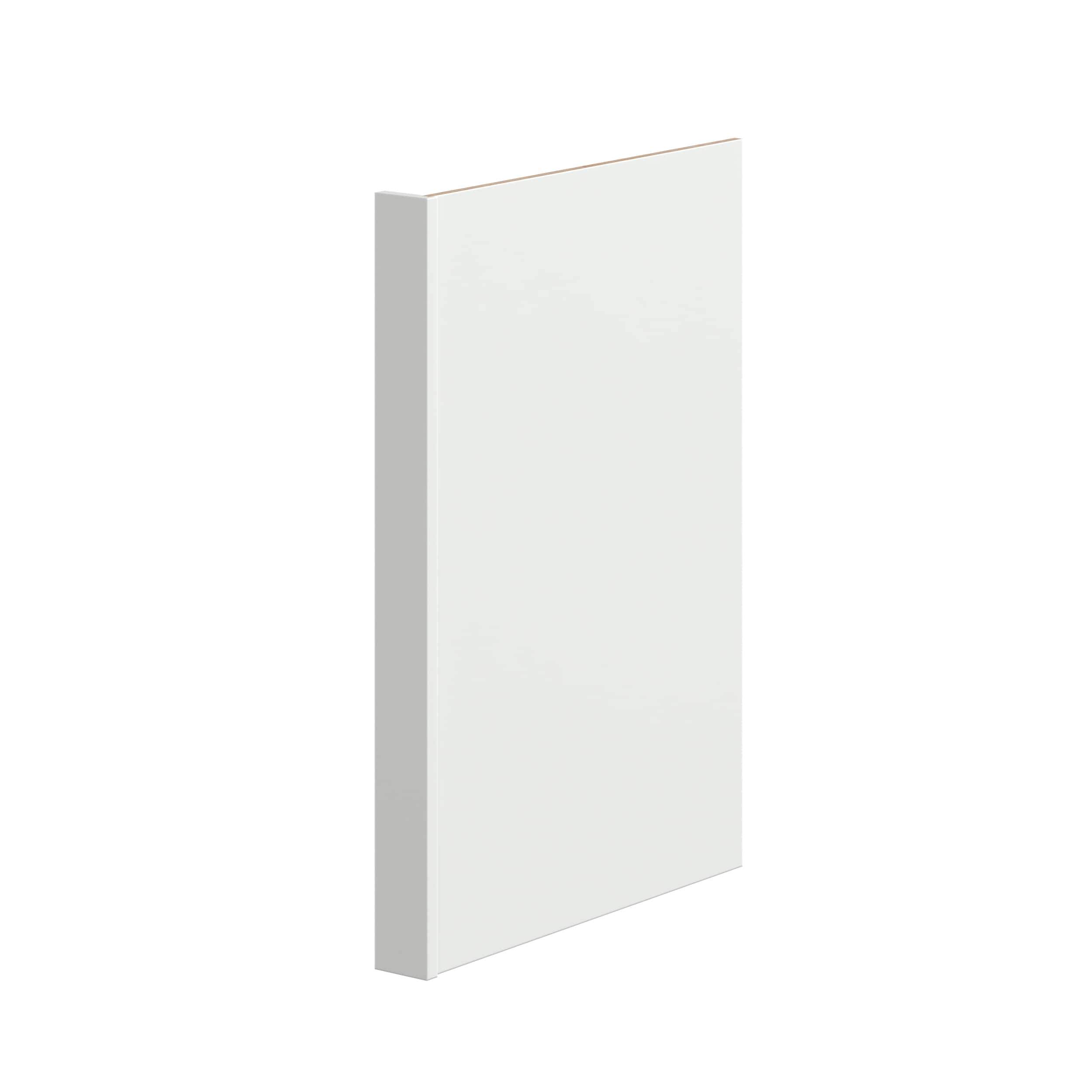 RELIABILT Parkstone II Cabinet End Panel 3-in W x 34.5-in H x 24-in D Brilliant White Painted (Dishwasher Cabinet End Panel)