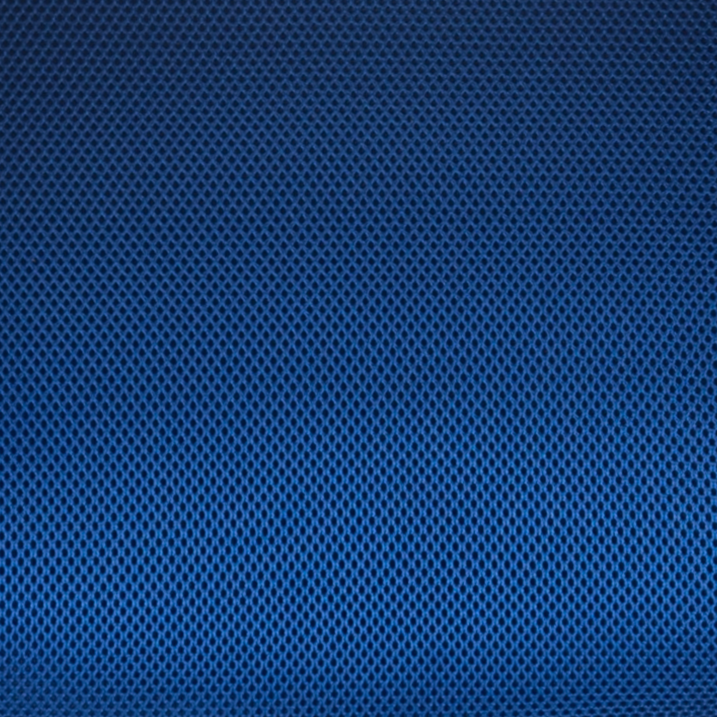 Modern Blue Mesh and White Plastic Ergonomic Swivel Task Chair