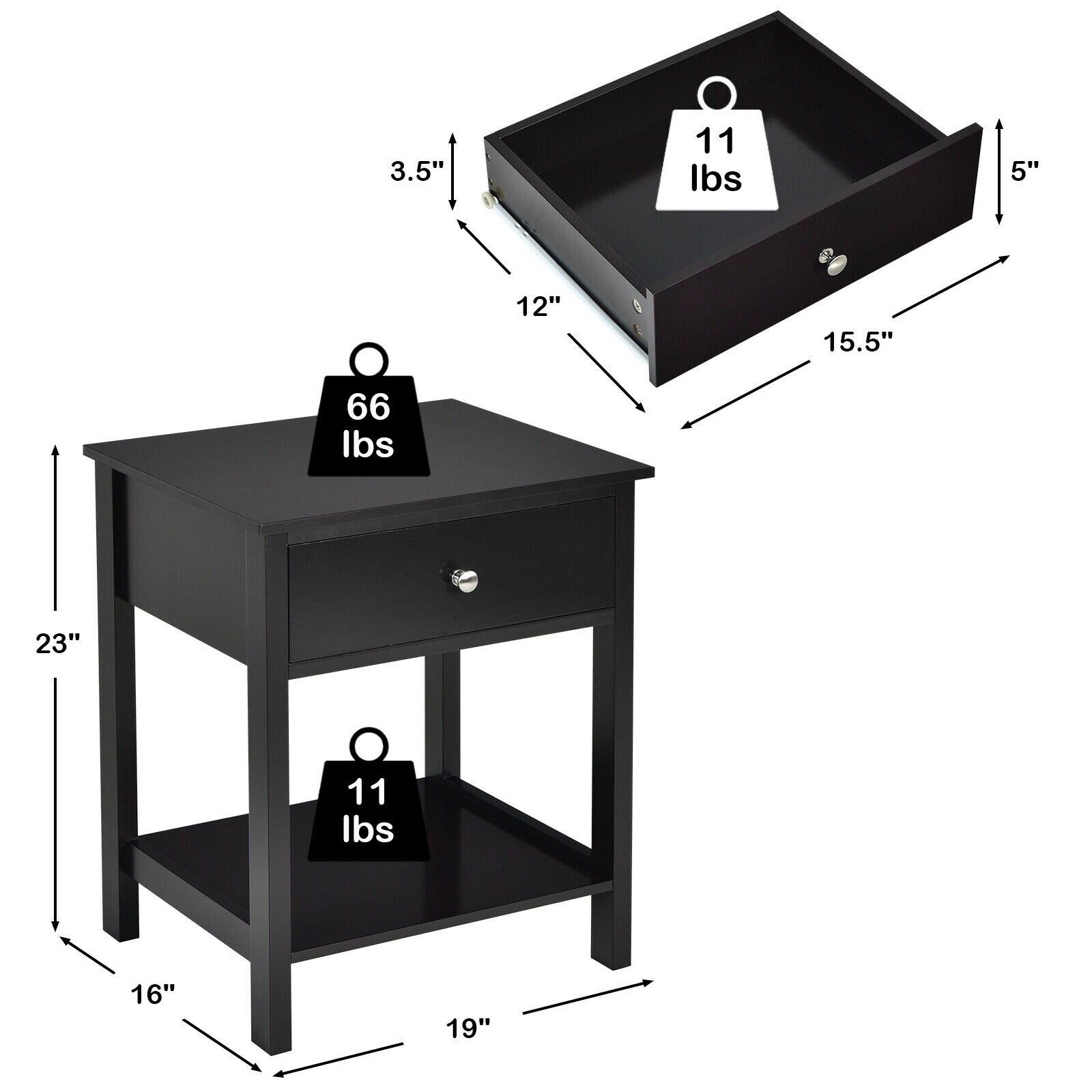 Slickblue D-CO-KB34966WH nightstands - View #3