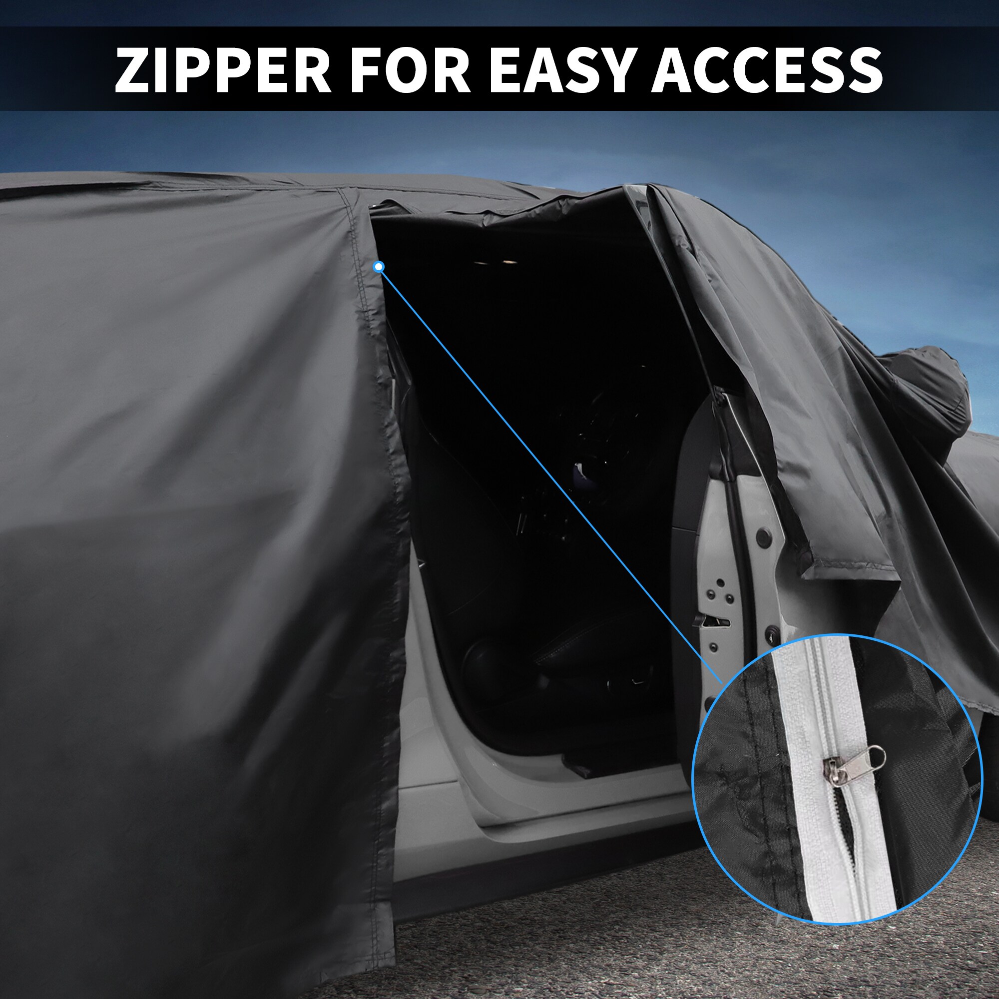 Unique Bargains S25112102UX0325 Universal-Car-Covers - View #7