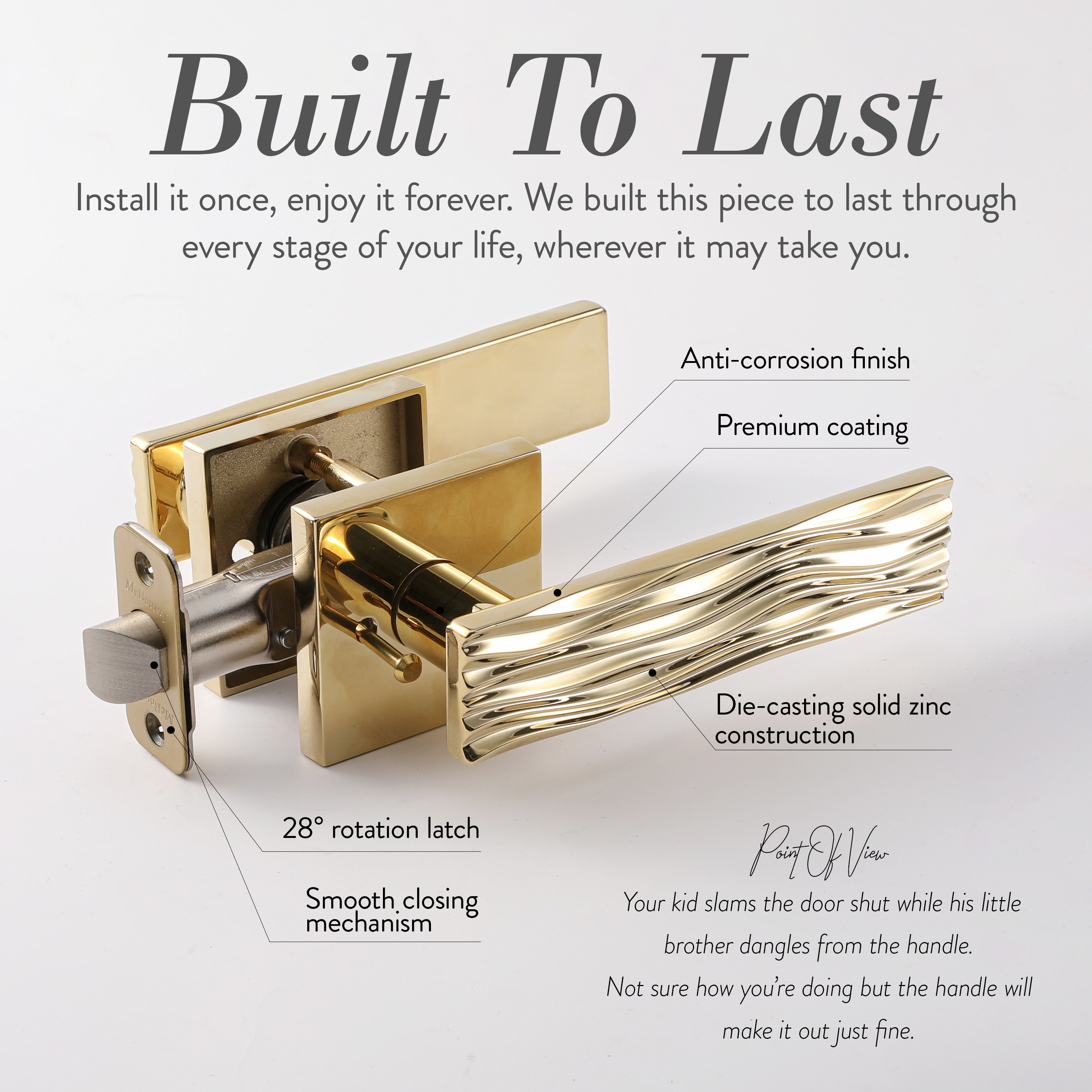 McBowery MB-1108DMGD Door-Handles - View #7