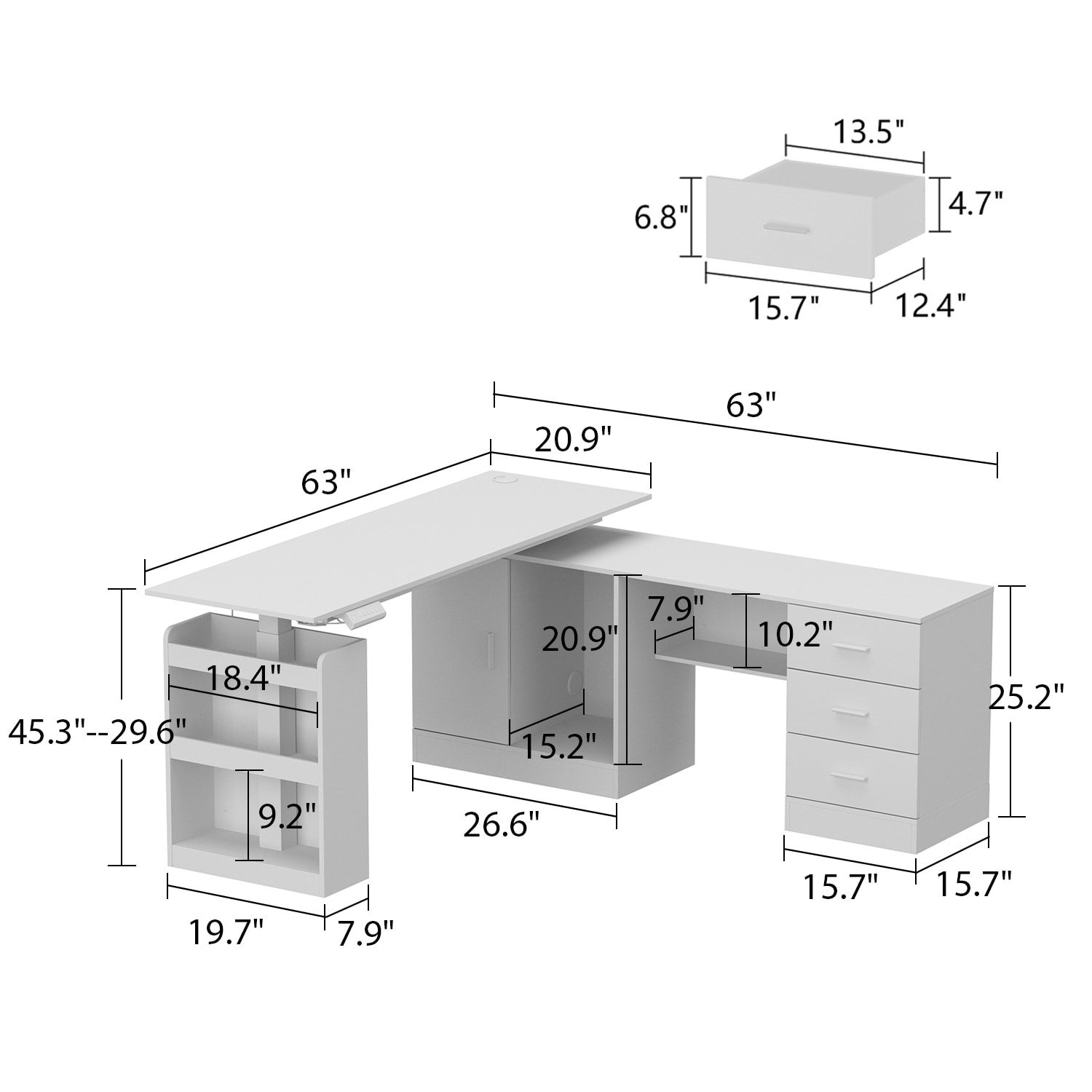 FUFU&GAGA KF150213-01+02 desks - View #15