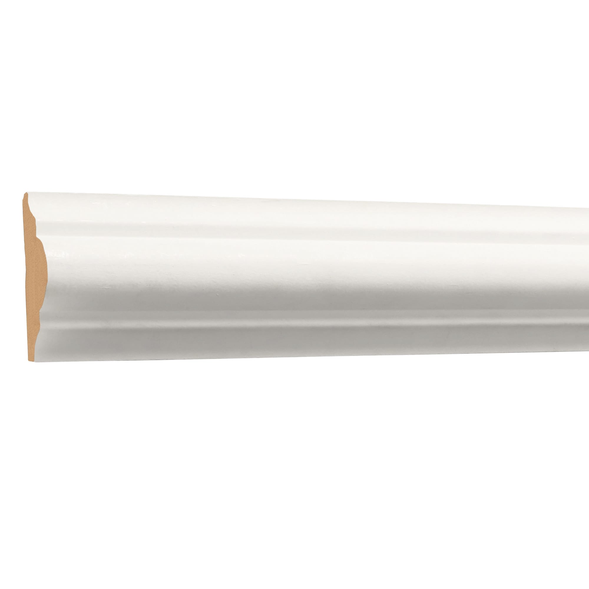 allen + roth 133-PFMDF8 1-5/8-in x 8-ft Painted MDF 133 Chair rail Moulding