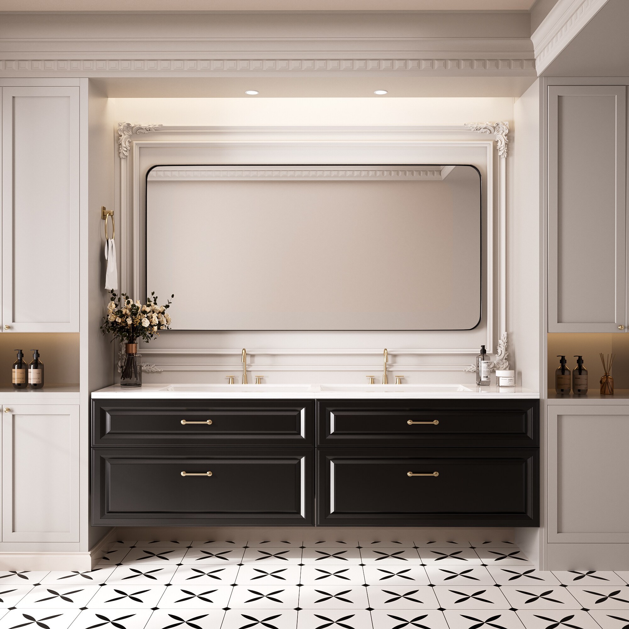 FurniFusion SF-Y-7236-B Decor-Mirrors - View #2