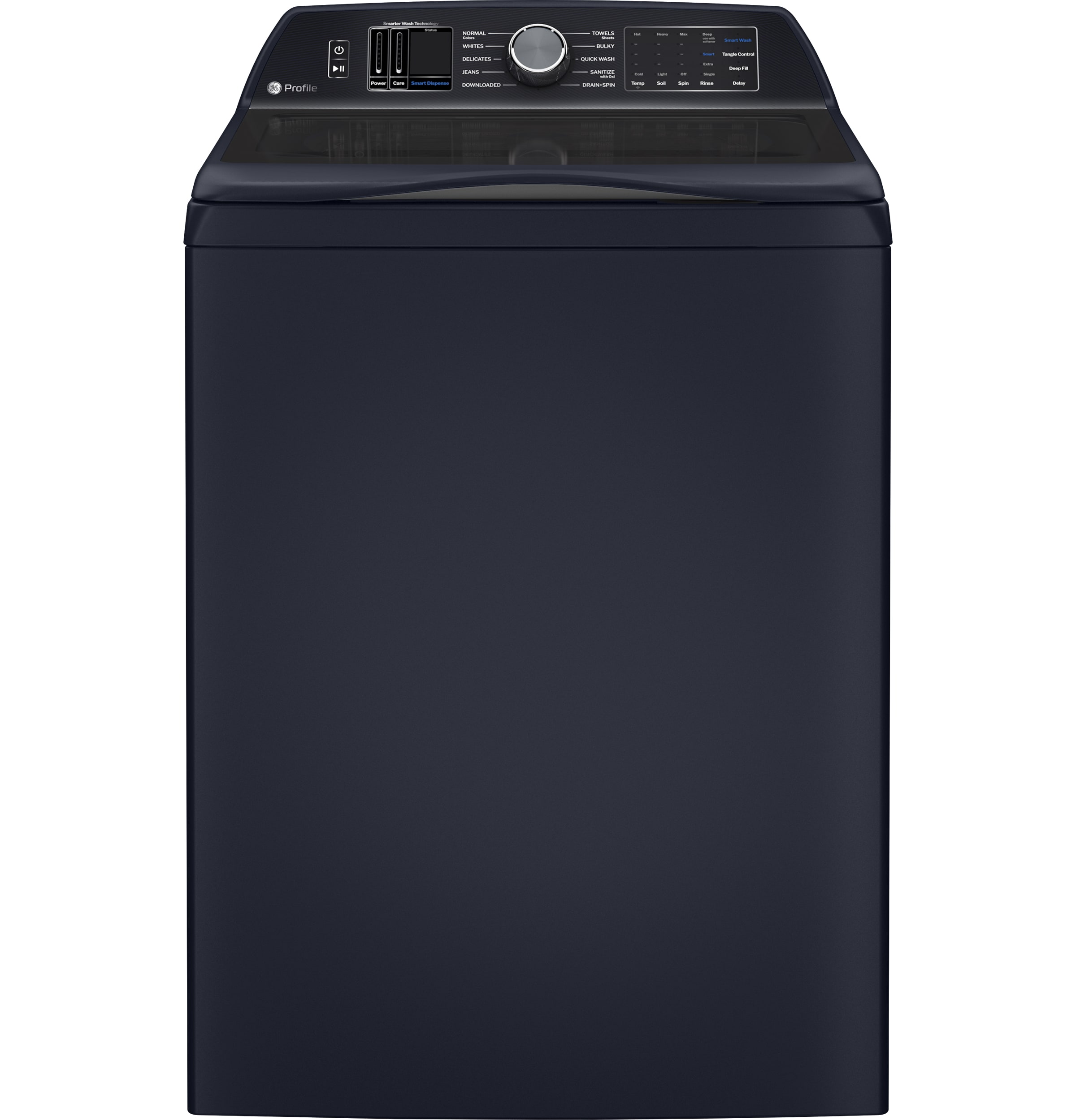 GE PTW805BPWRS Profile 5.4-cu ft High Efficiency Agitator Top-Load Washer ( Sapphire Blue ) ENERGY STAR