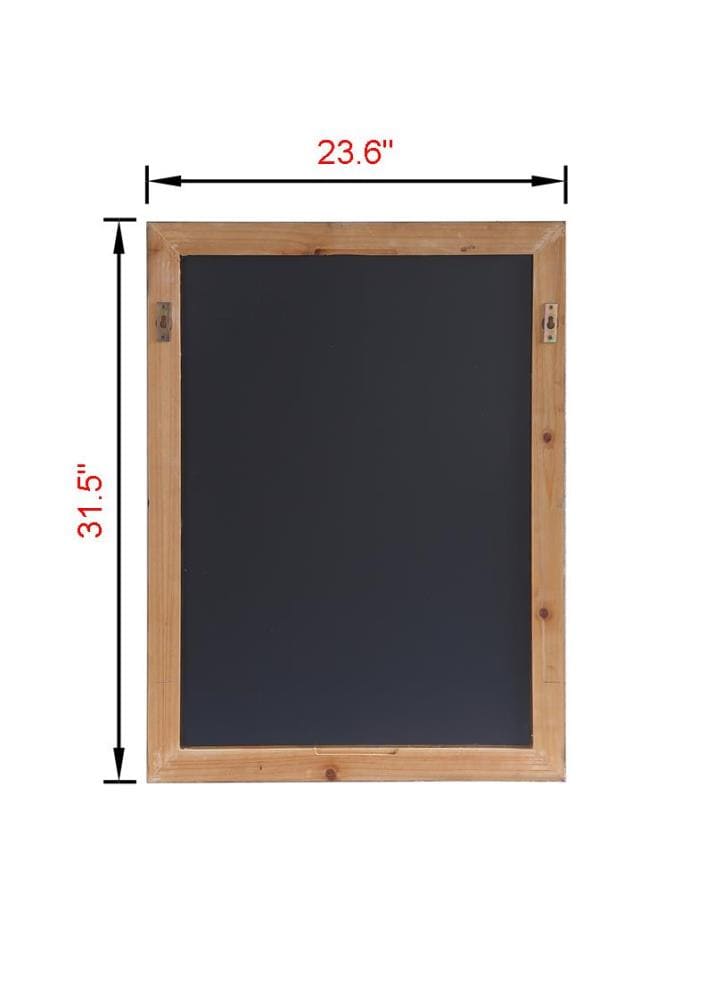 SUPREME WOOD 24-MIR-TB Framed-Bath-Mirrors - View #3