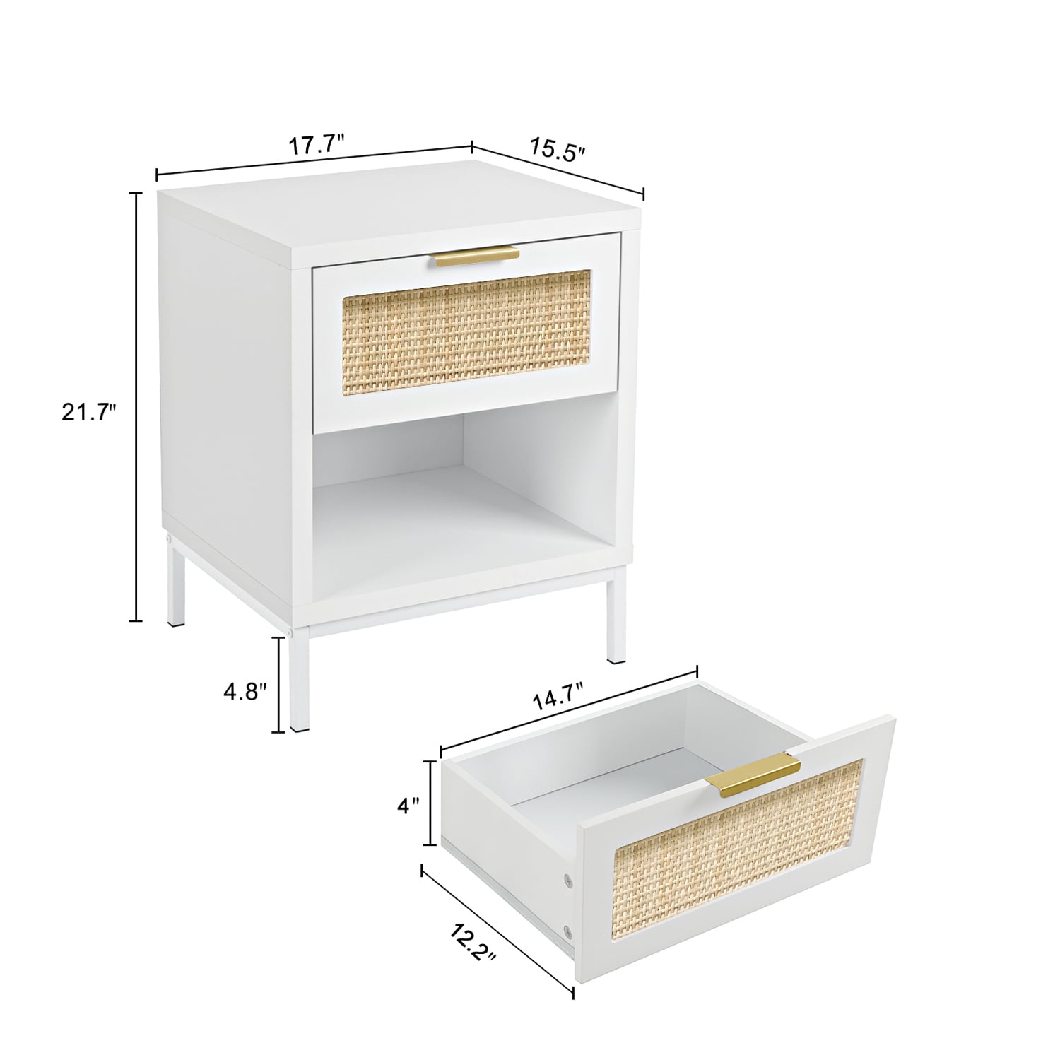 Delarpo H0052 nightstands - View #4