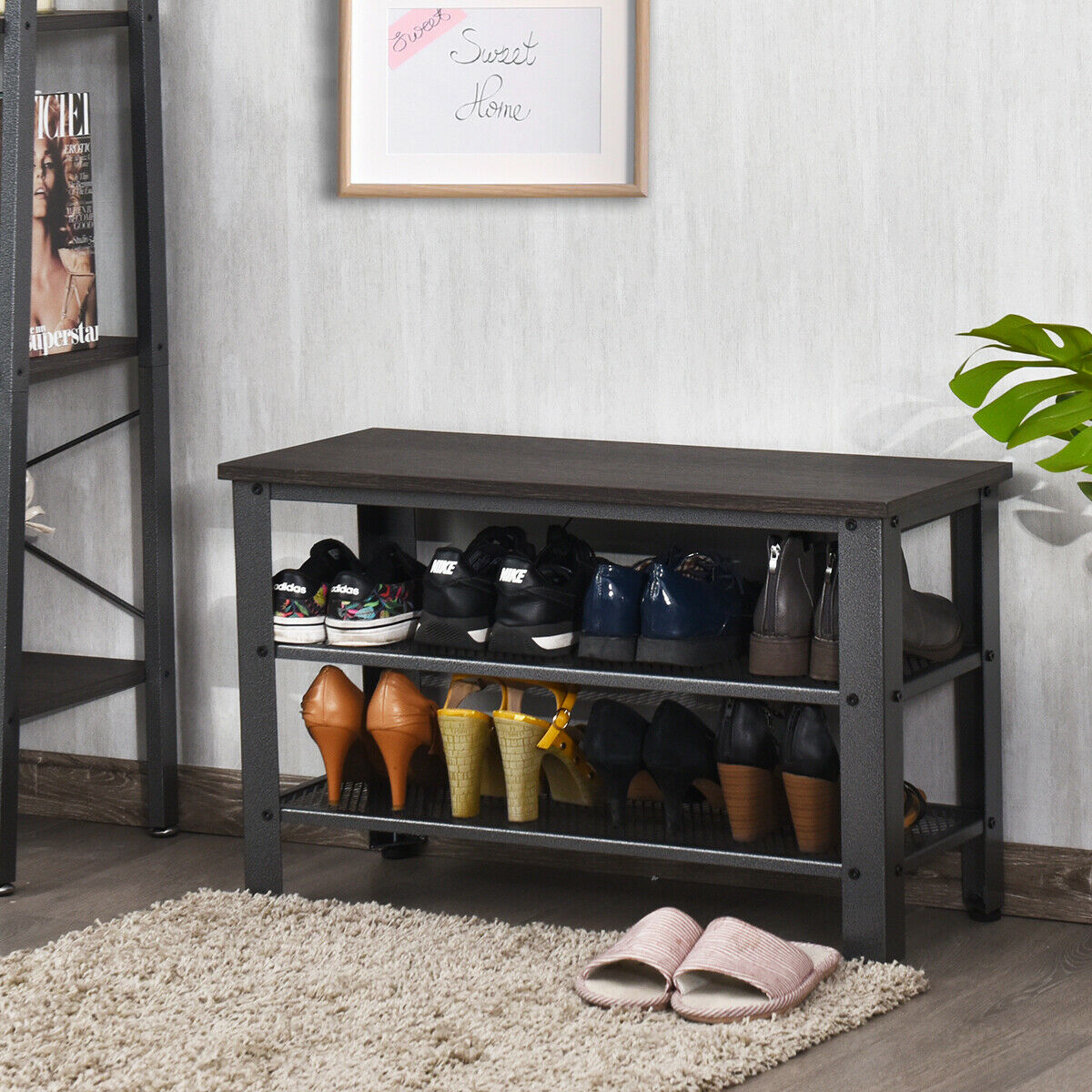 Bryce 3-Tier Shoe Rack