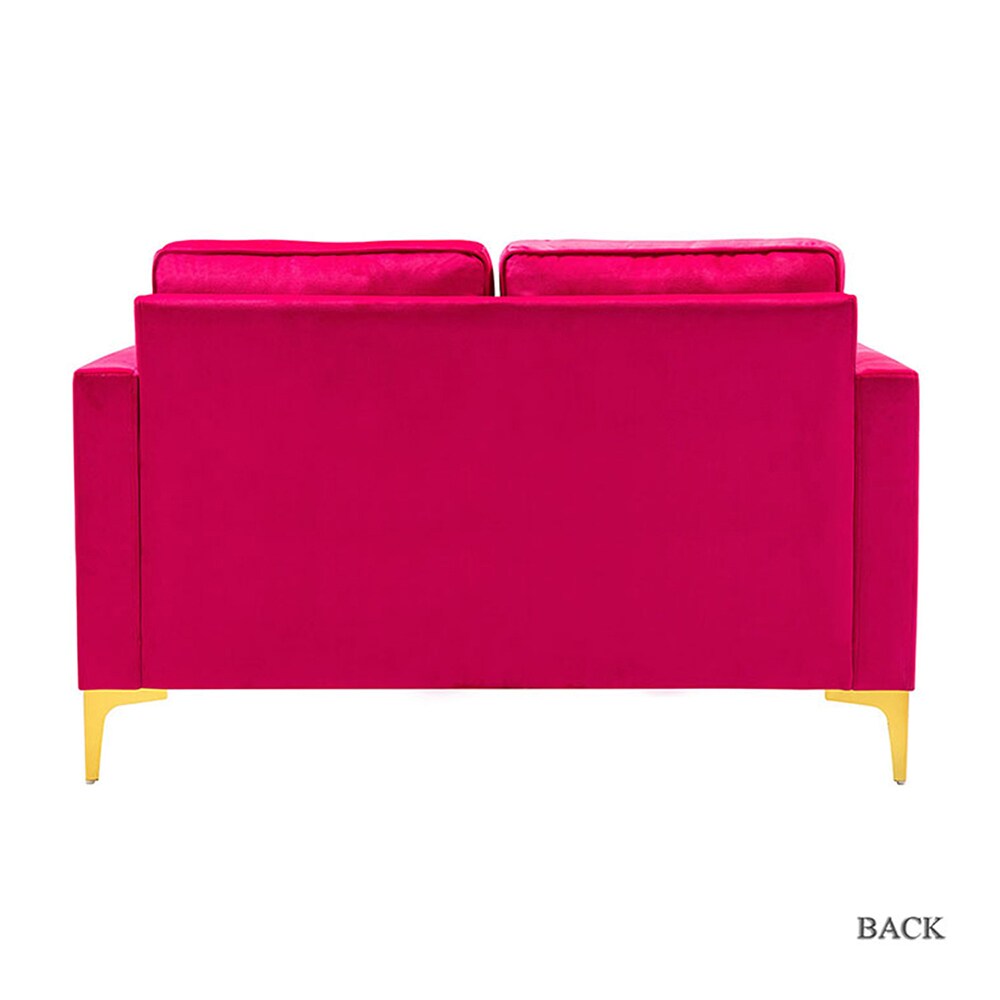 14 Karat Home SFMSY0083-FUSHIA Sofas-Loveseats - View #4