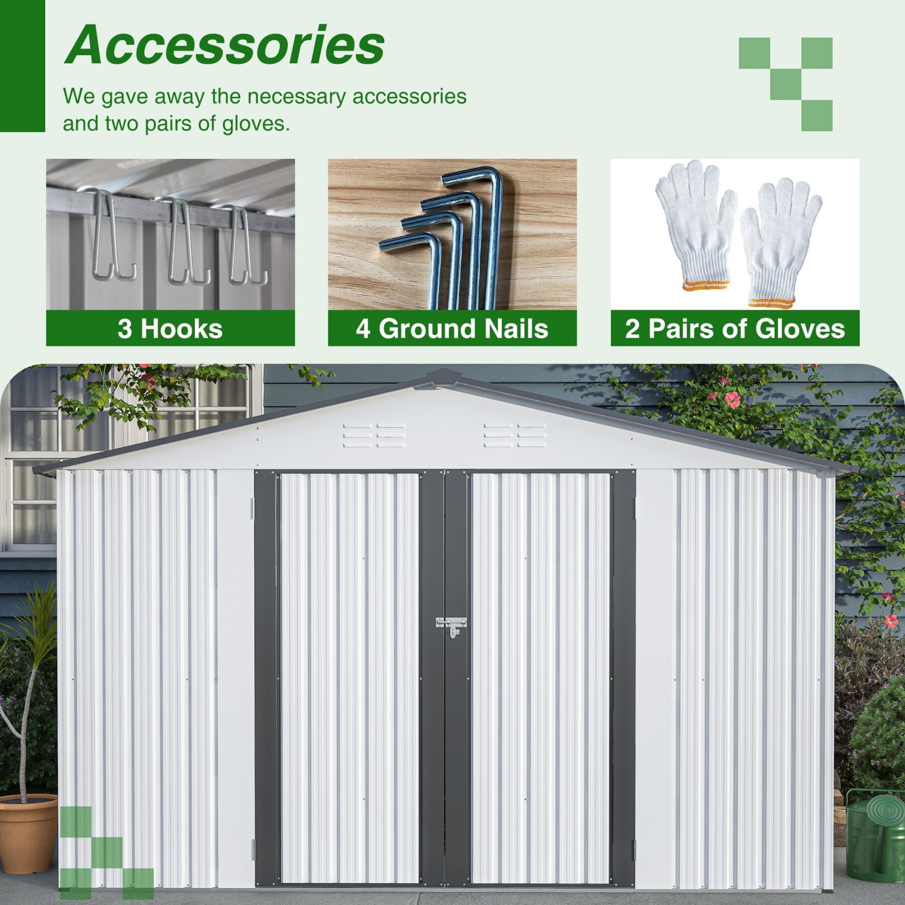 ToolCat BZ-3-170-SN Metal-Storage-Buildings-Sheds - View #2