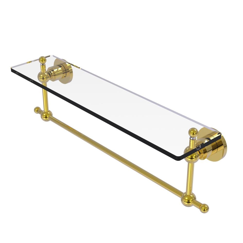 Allied Brass AP-1TB/22-PB Astor Place Polished Brass Wall mount Bathroom Shelf ( 22-in x 4-in x 5-in )