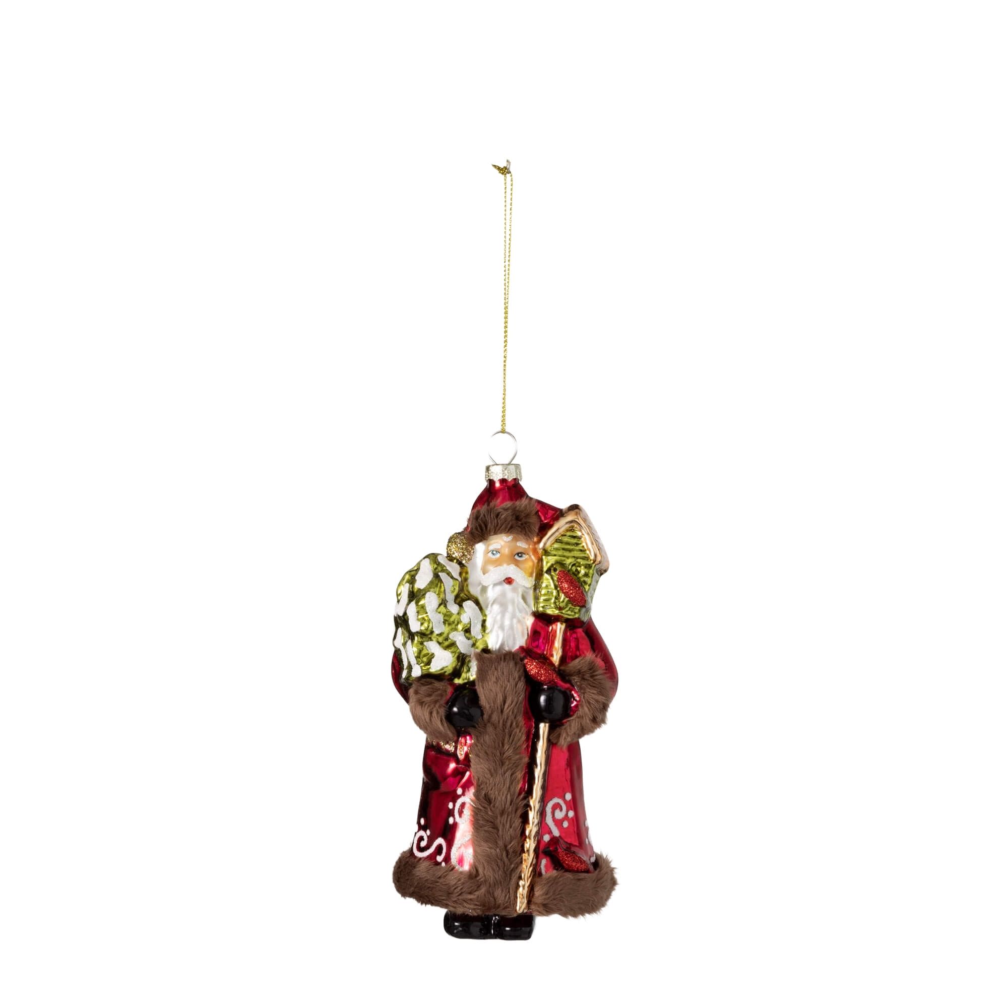 Sullivans OR10898 Multiple colors/finishes Santa Standard Indoor Ornament