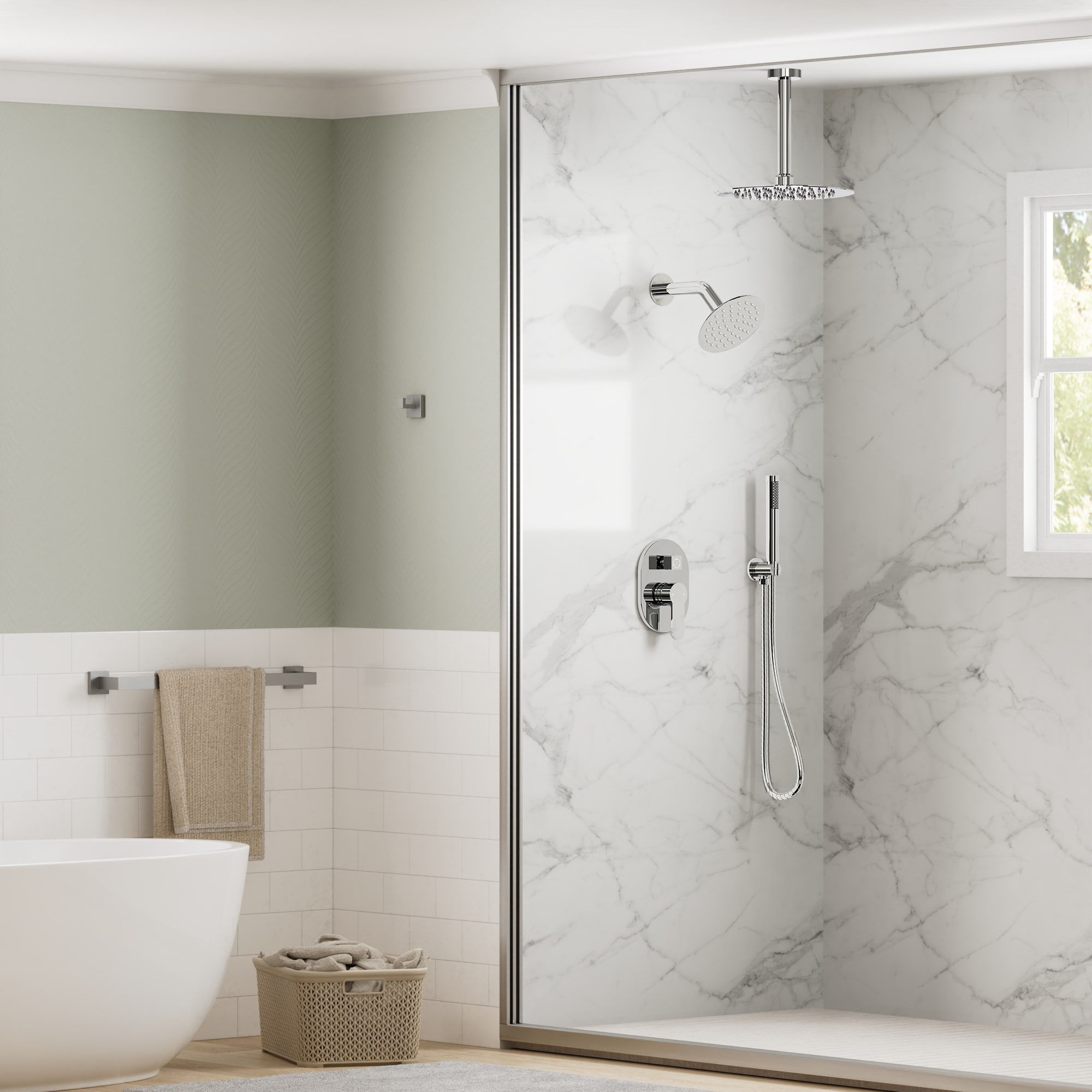 GRANDJOY FL23668-OR Tub-Shower-Faucets - View #3