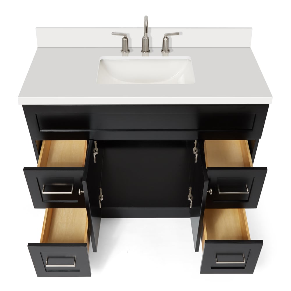 ARIEL F043S-WQ-VO-BLK Bath-Vanity-Combo - View #10