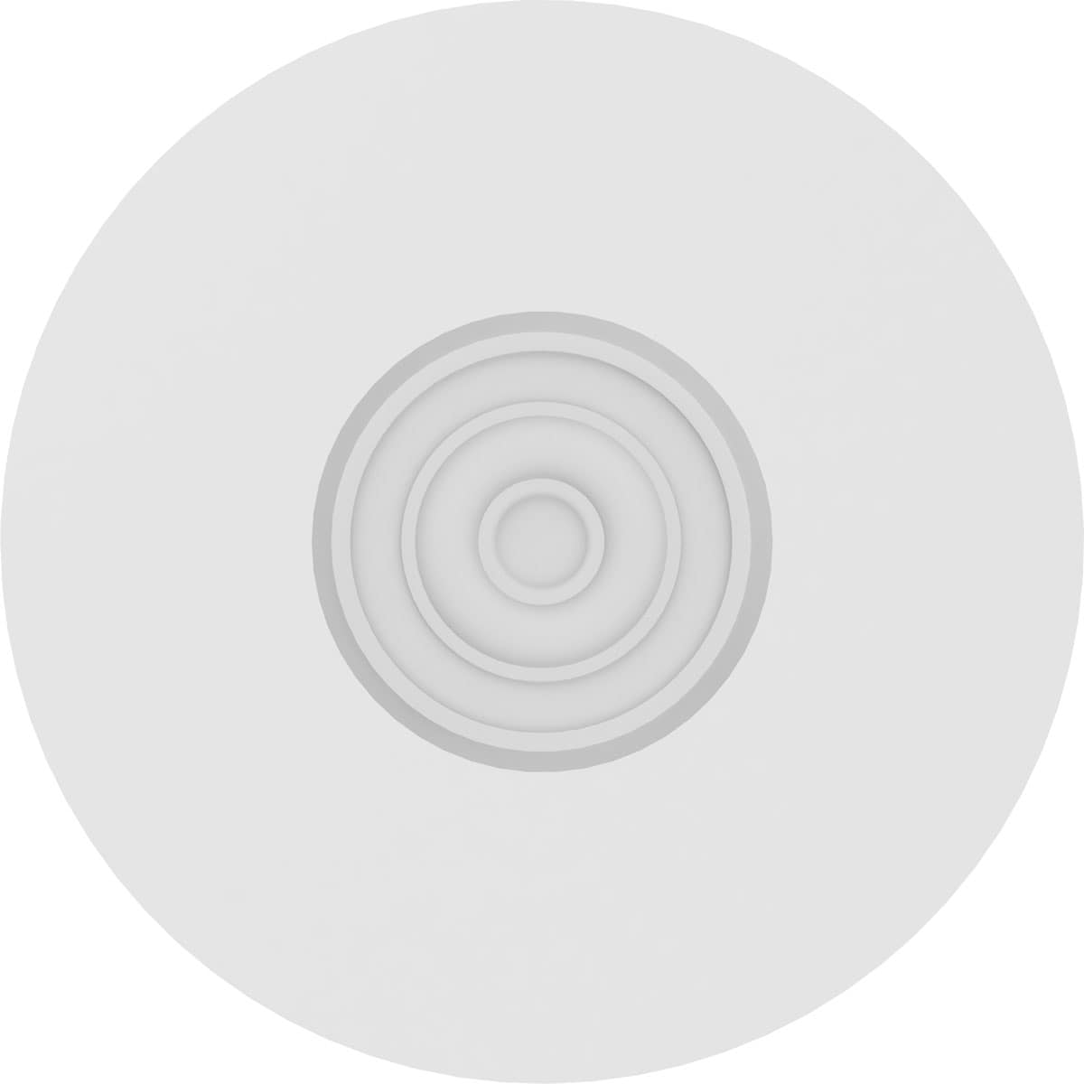 Ekena Millwork ROSP080X080X100GRY02 rosettes - View #2