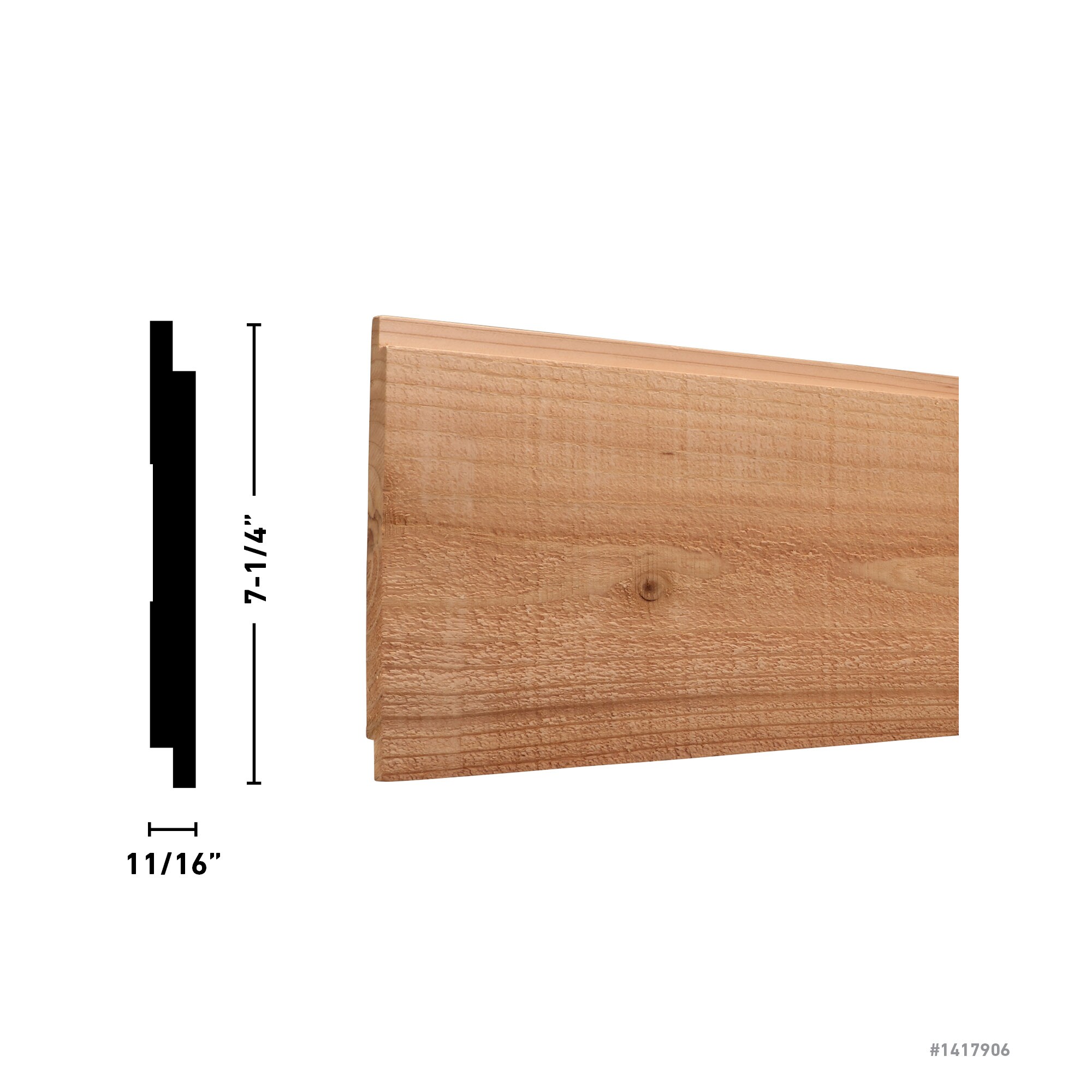 RELIABILT JSL812CEDAR Wall-Planks - View #3