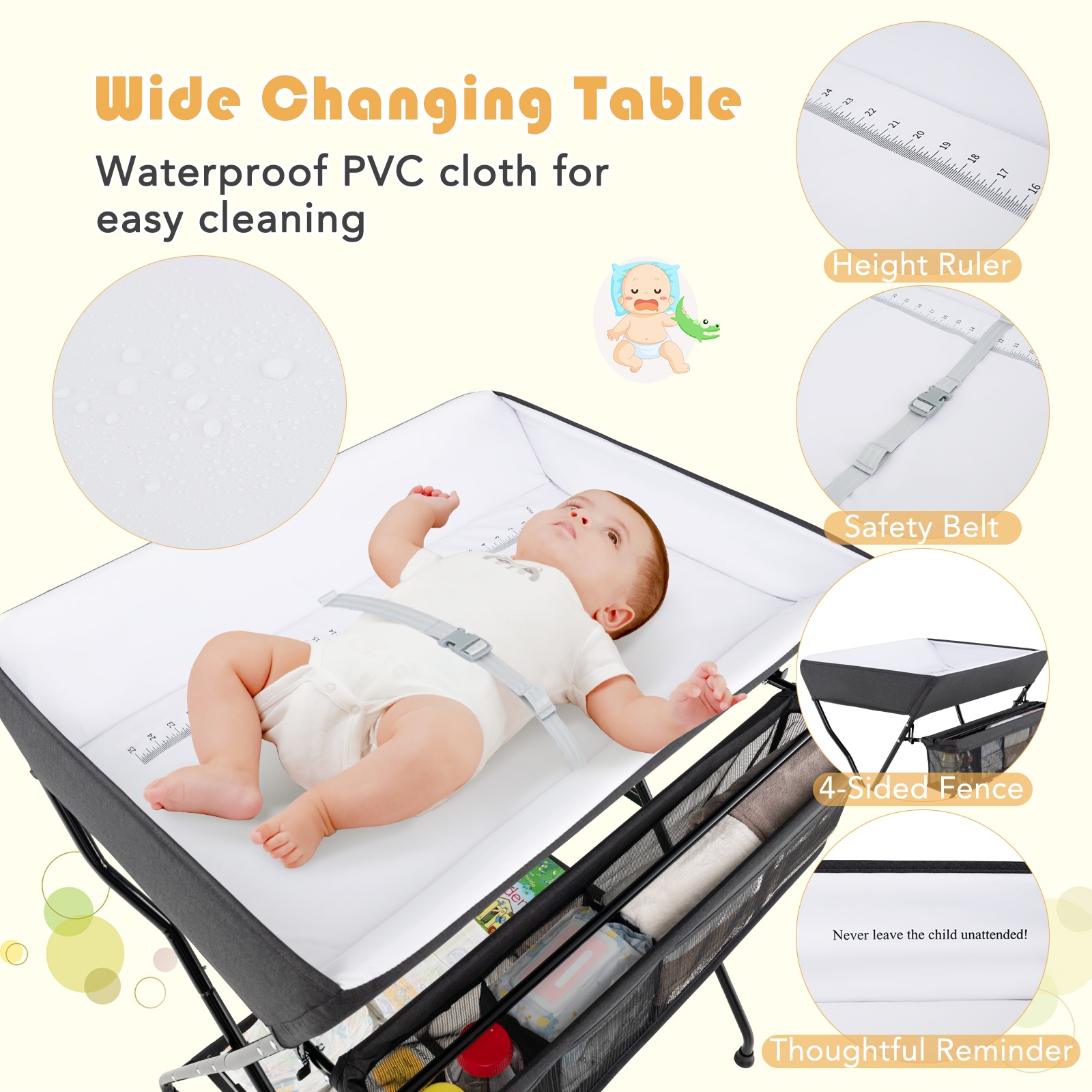 Slickblue D-CO-KB30001CA Baby-Changing-Stations - View #5