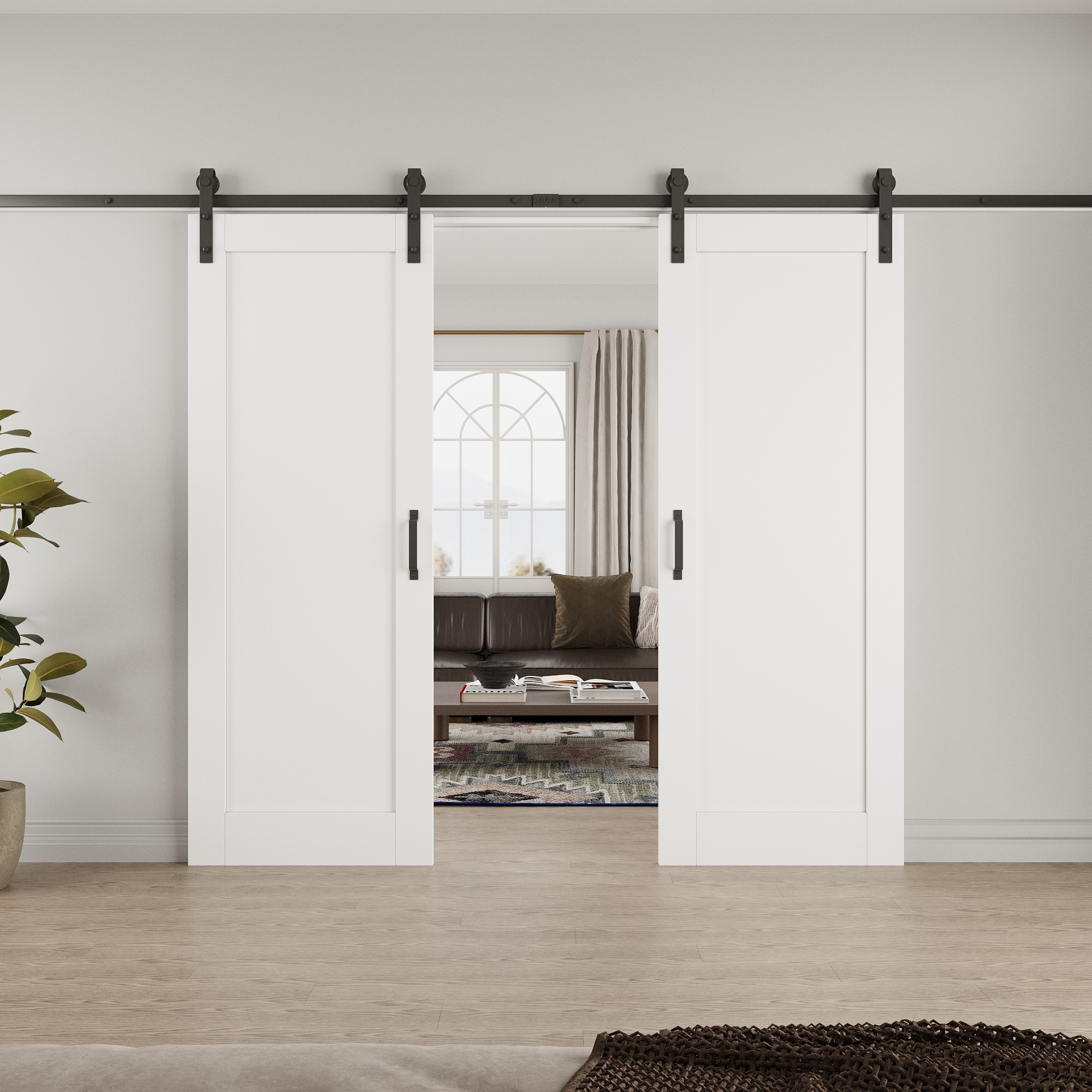 JUJUBON IN-BDWT-DBD-YGXB-32 Barn-Doors - View #3