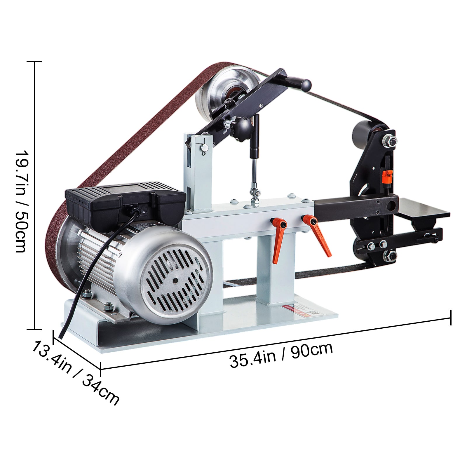 VEVOR 110 Volts 2-Amp Belt Corded Sander 1.5KWDSSGJ0000001V1 at Lowes.com