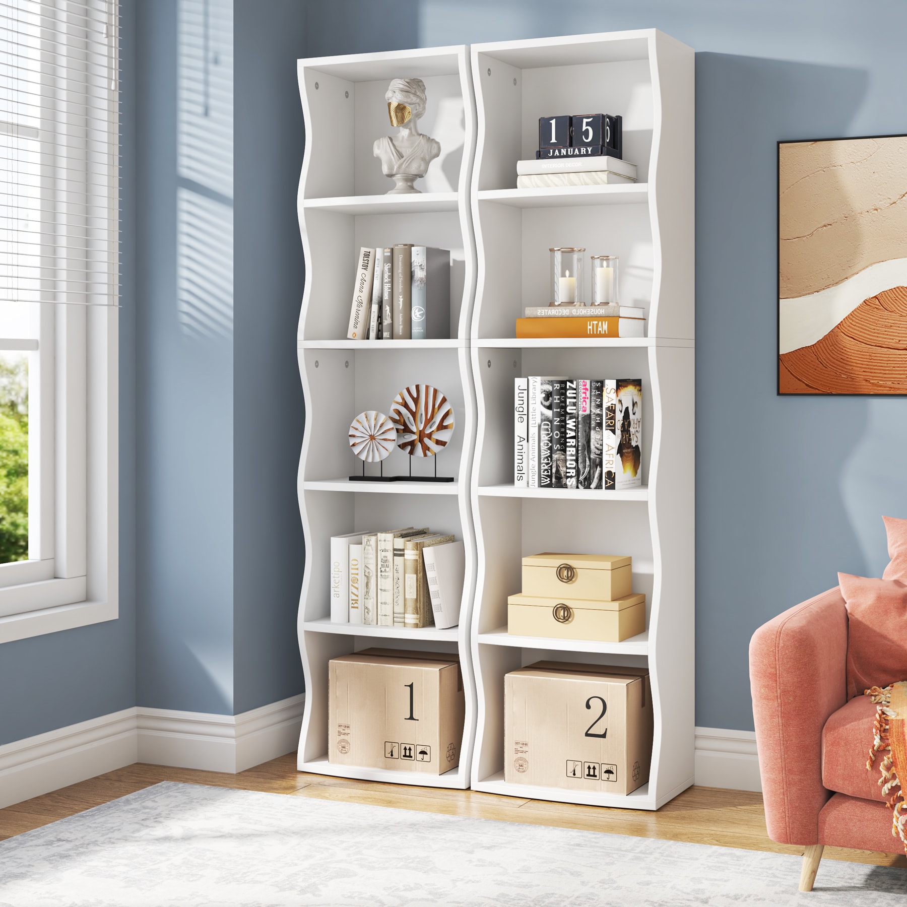 Tribesigns HOGA-J0139 bookcases - View #5