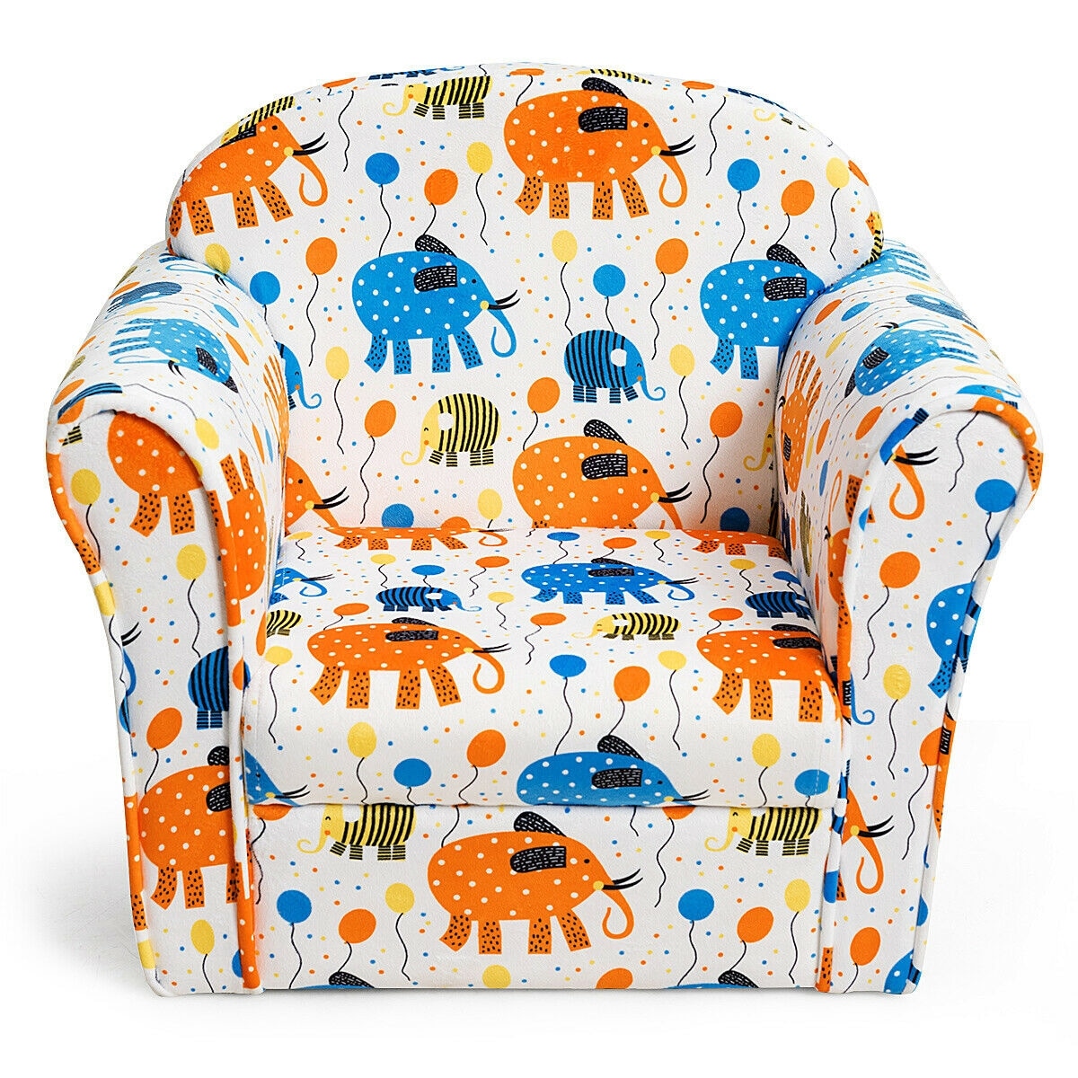 Sumyeg WF-HW65437-LA 15-in Modern Colorful Velvet Sofa