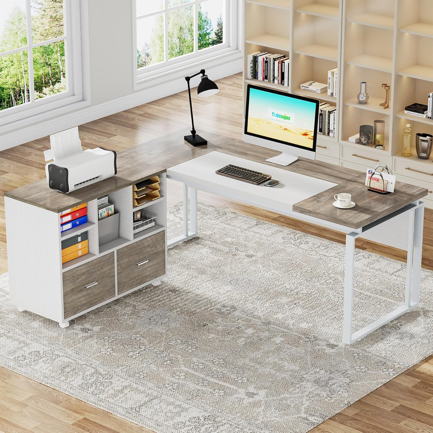 Tribesigns LWOYJL-1233YY desks - View #2