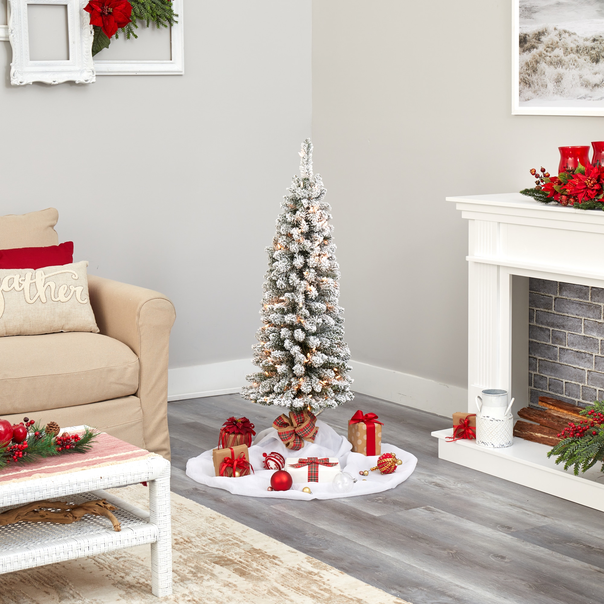 Nearly Natural T1904 Artificial-Christmas-Trees - View #4