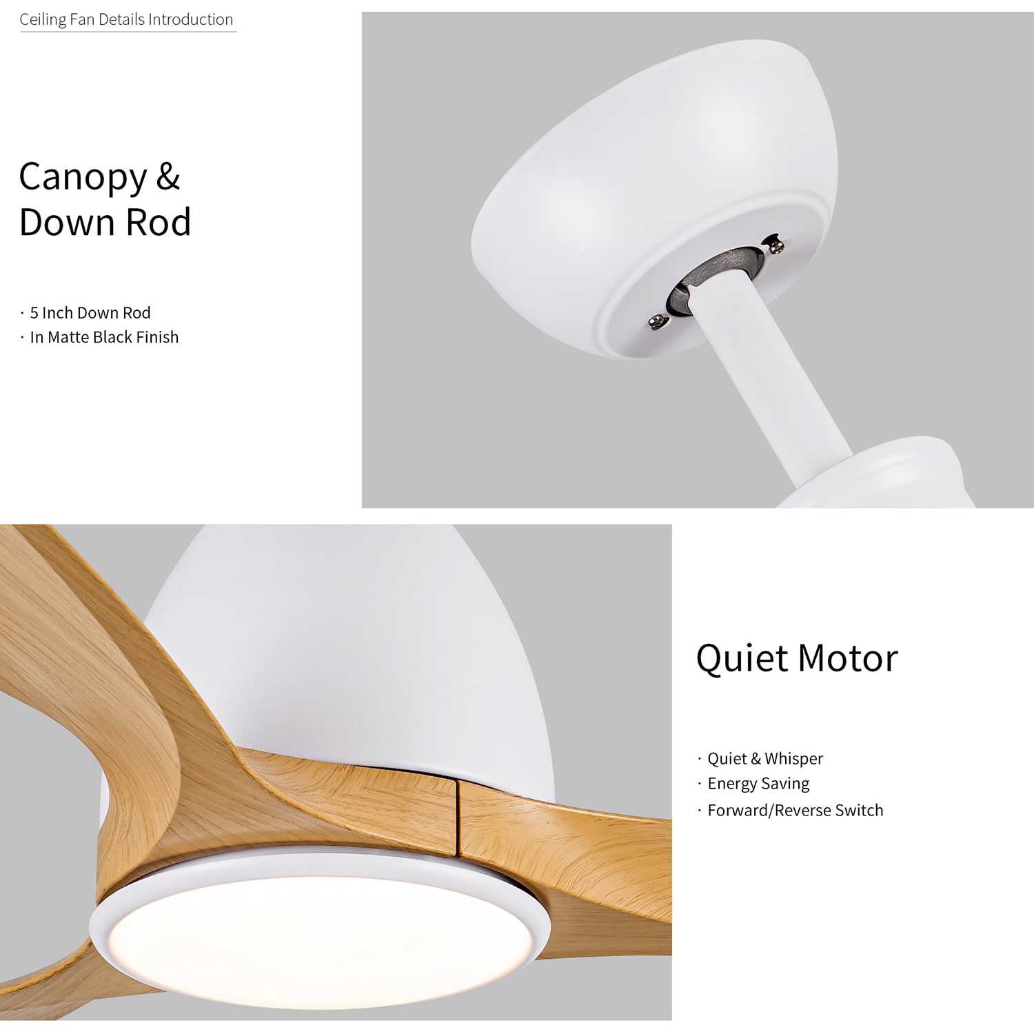 GZMR WFGZ-KB-52185 Ceiling-Fans - View #6