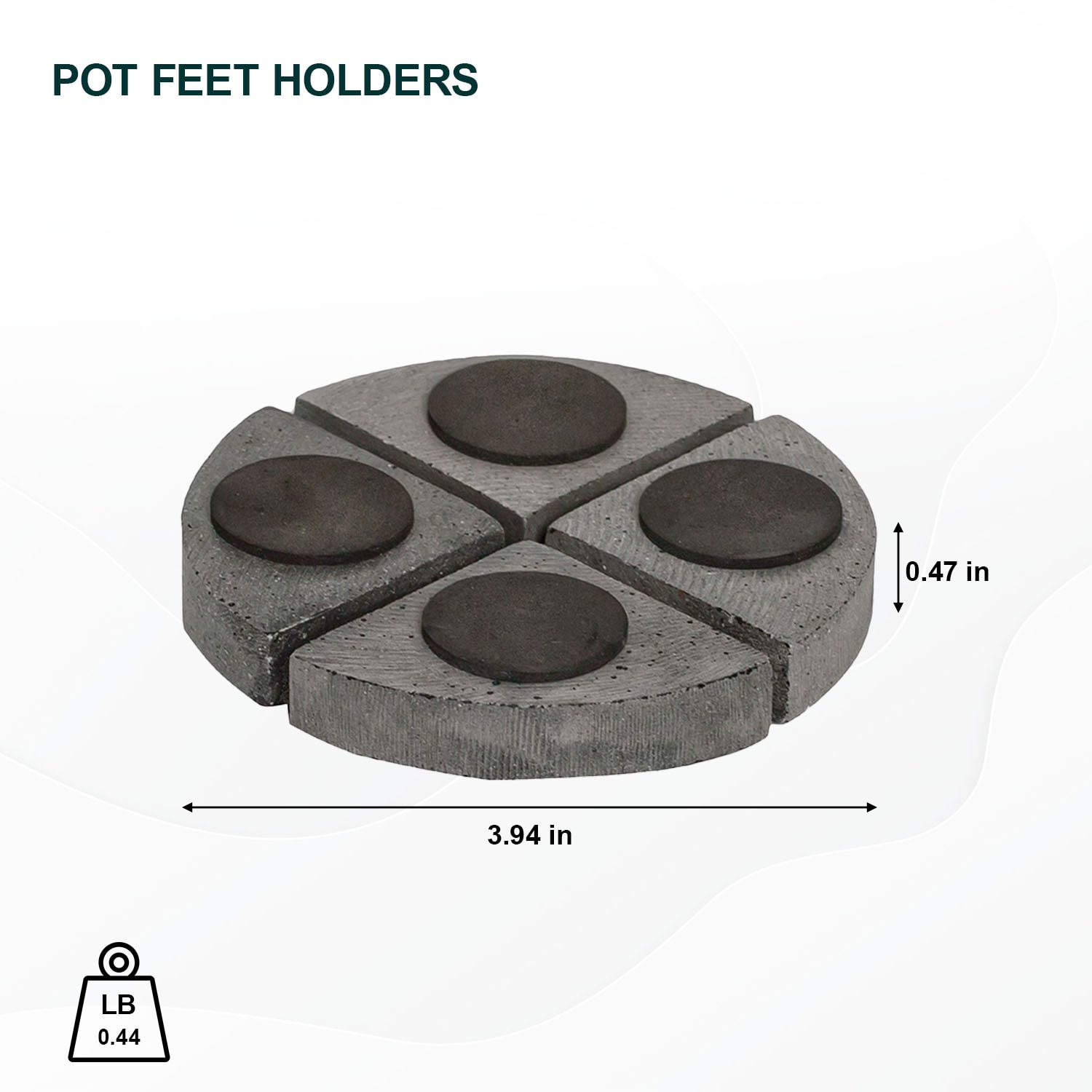 Pottery Pots 16-S4-03 Plant-Saucers - View #5