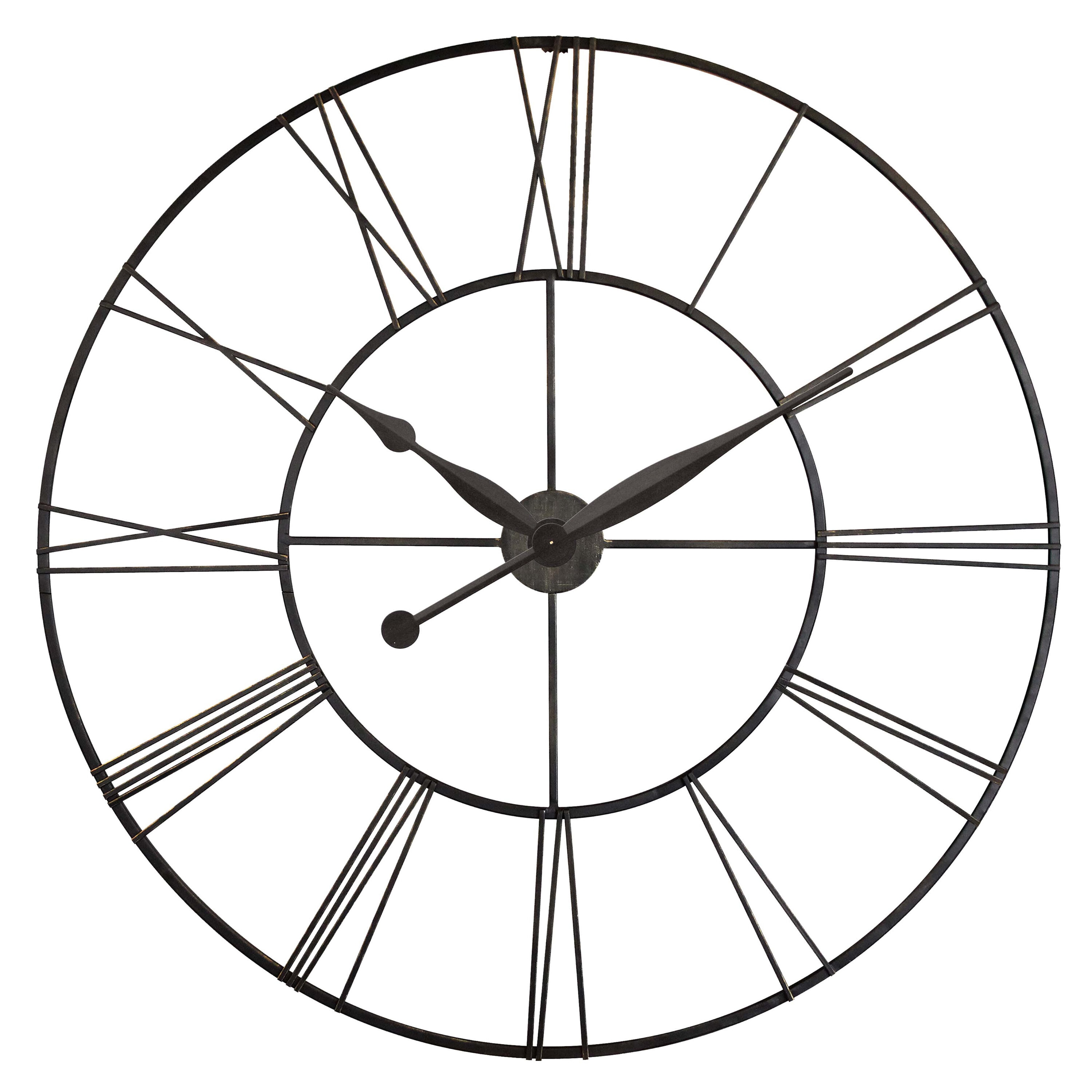Infinity Instruments 14734BK-45 Analog Round Transitional