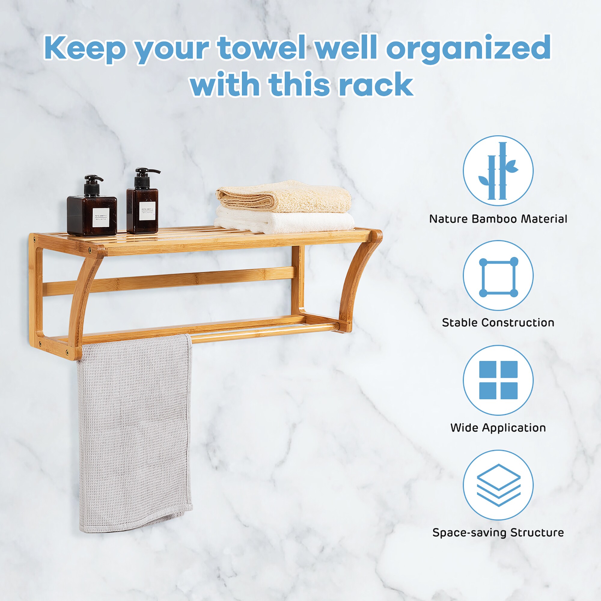 Goplus HW61674 Towel-Trees - View #5