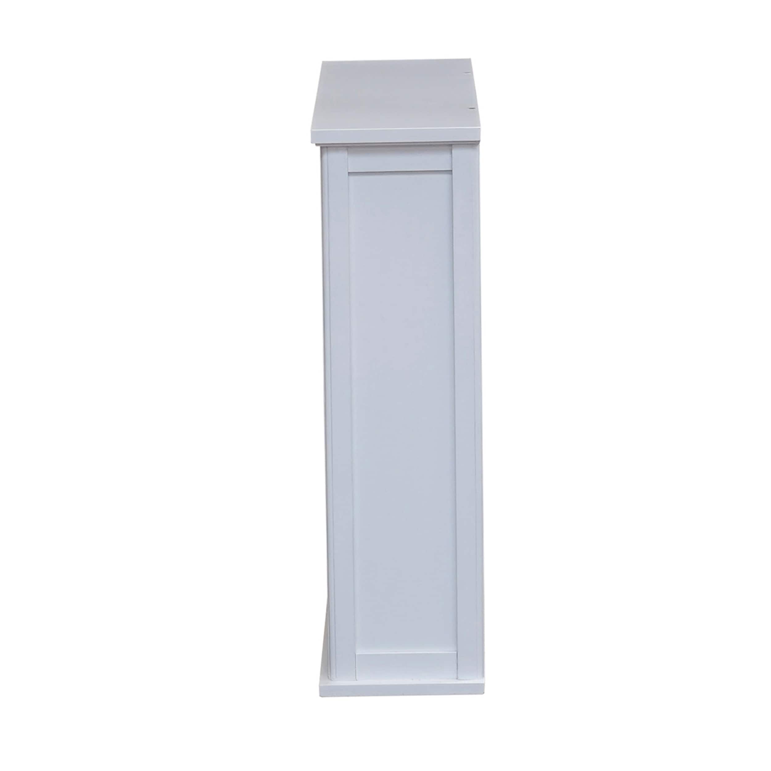 Alaterre Furniture ANVA74WH Linen-Cabinets - View #5