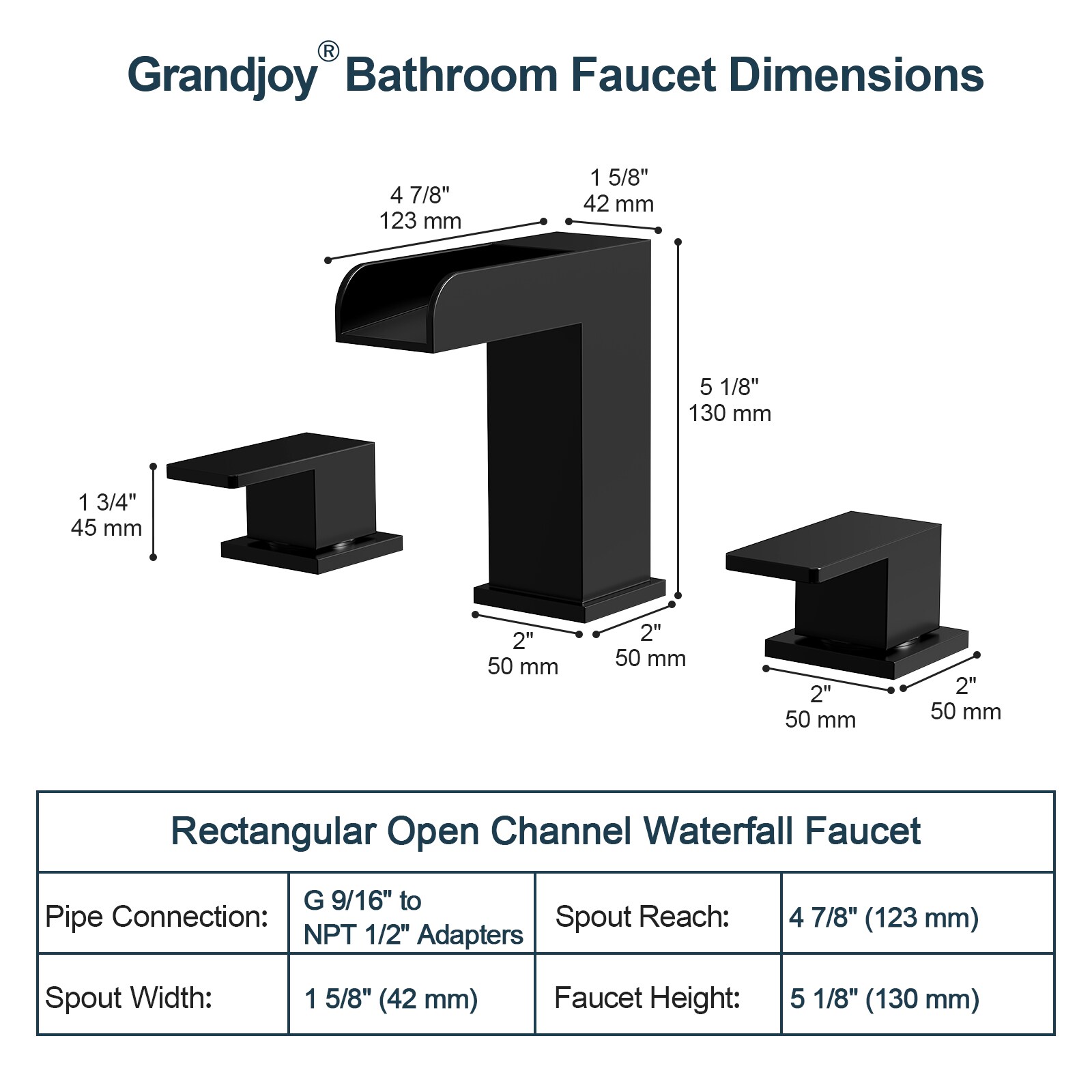 GRANDJOY TOBILI5183BA Lavatory-Faucets - View #10