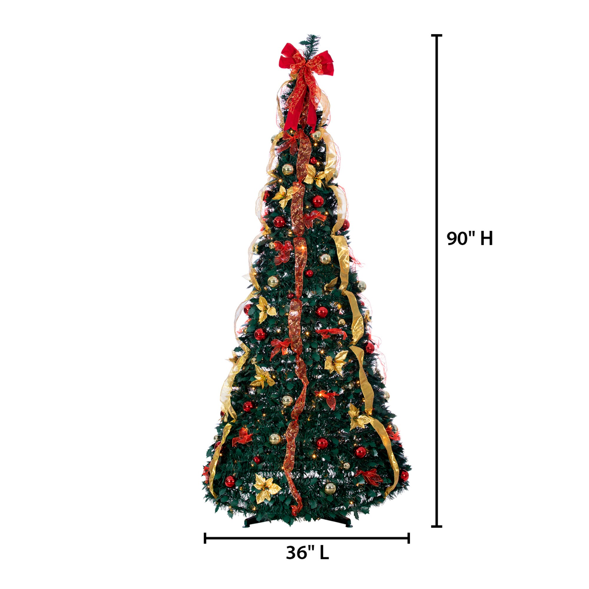 Sterling Tree Company 6453-75MLWW Artificial-Christmas-Trees - View #3
