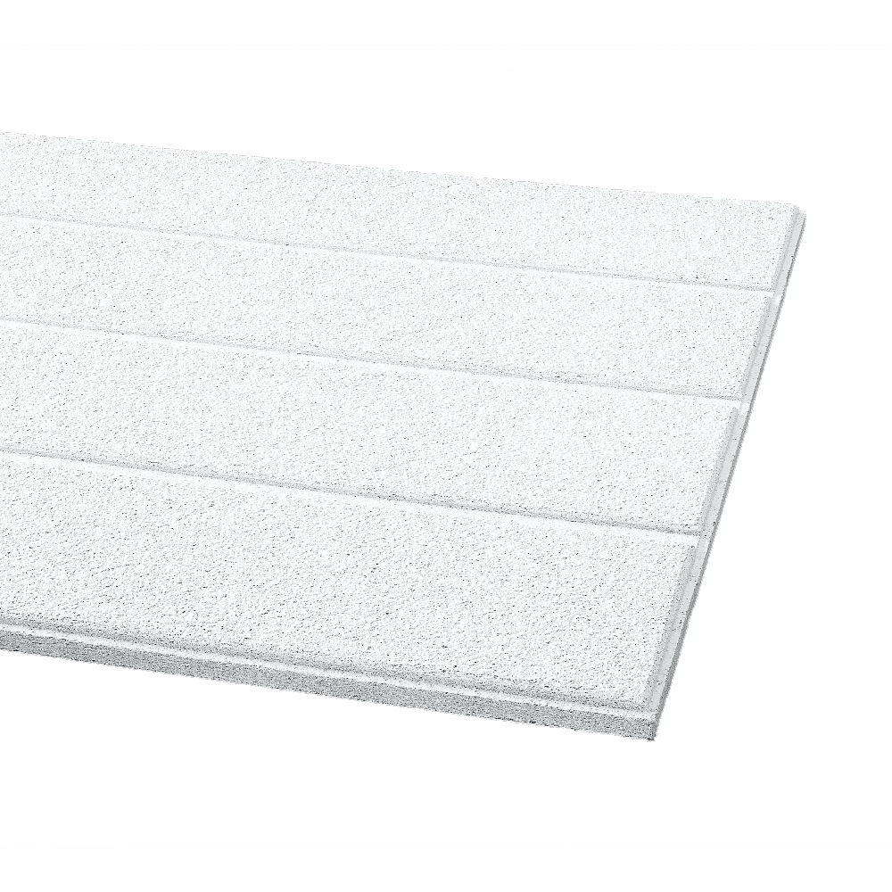 Armstrong Ceilings 4-ft X 2-ft Cirrus Second Look White Mineral Fiber ...