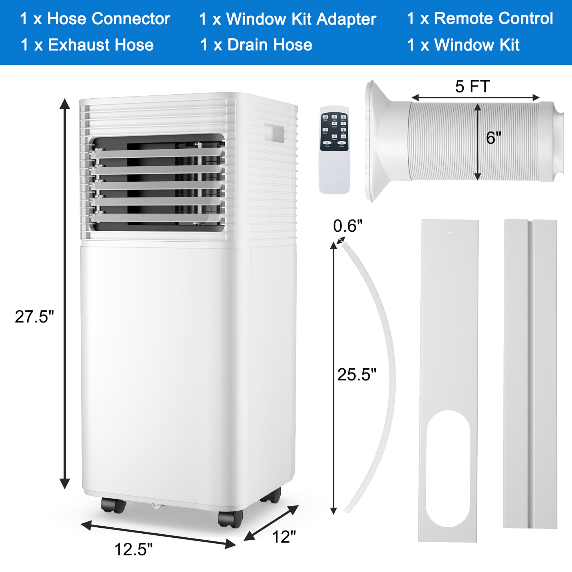 Costway LWS00197 Portable-Air-Conditioners - View #2