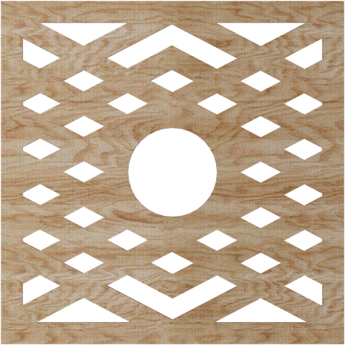 Ekena Millwork CMWP30X30X0250CHRO Ceiling-Medallions - View #4