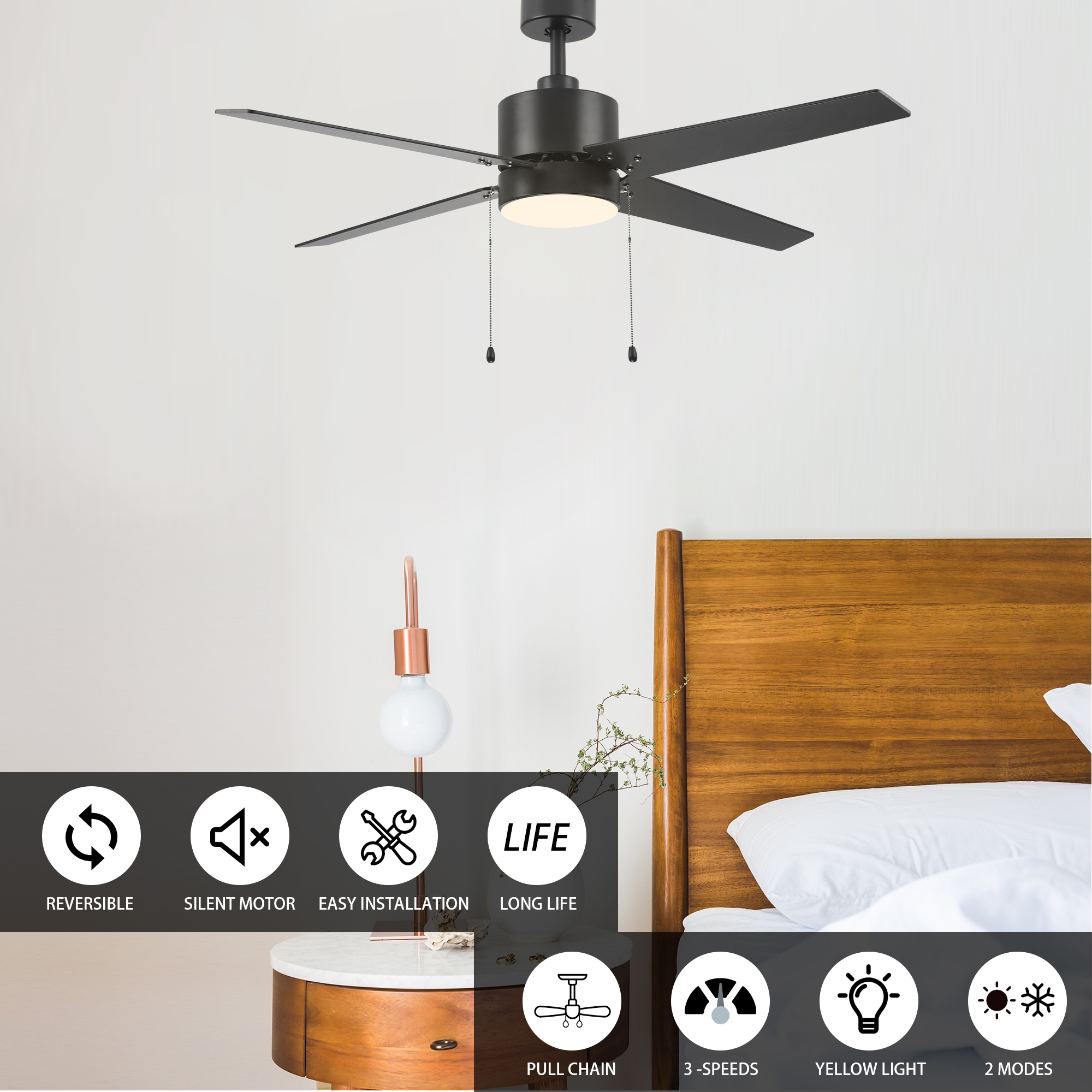 CARRO USA LWGA-524A3-L12-BU-1 Ceiling-Fans - View #5