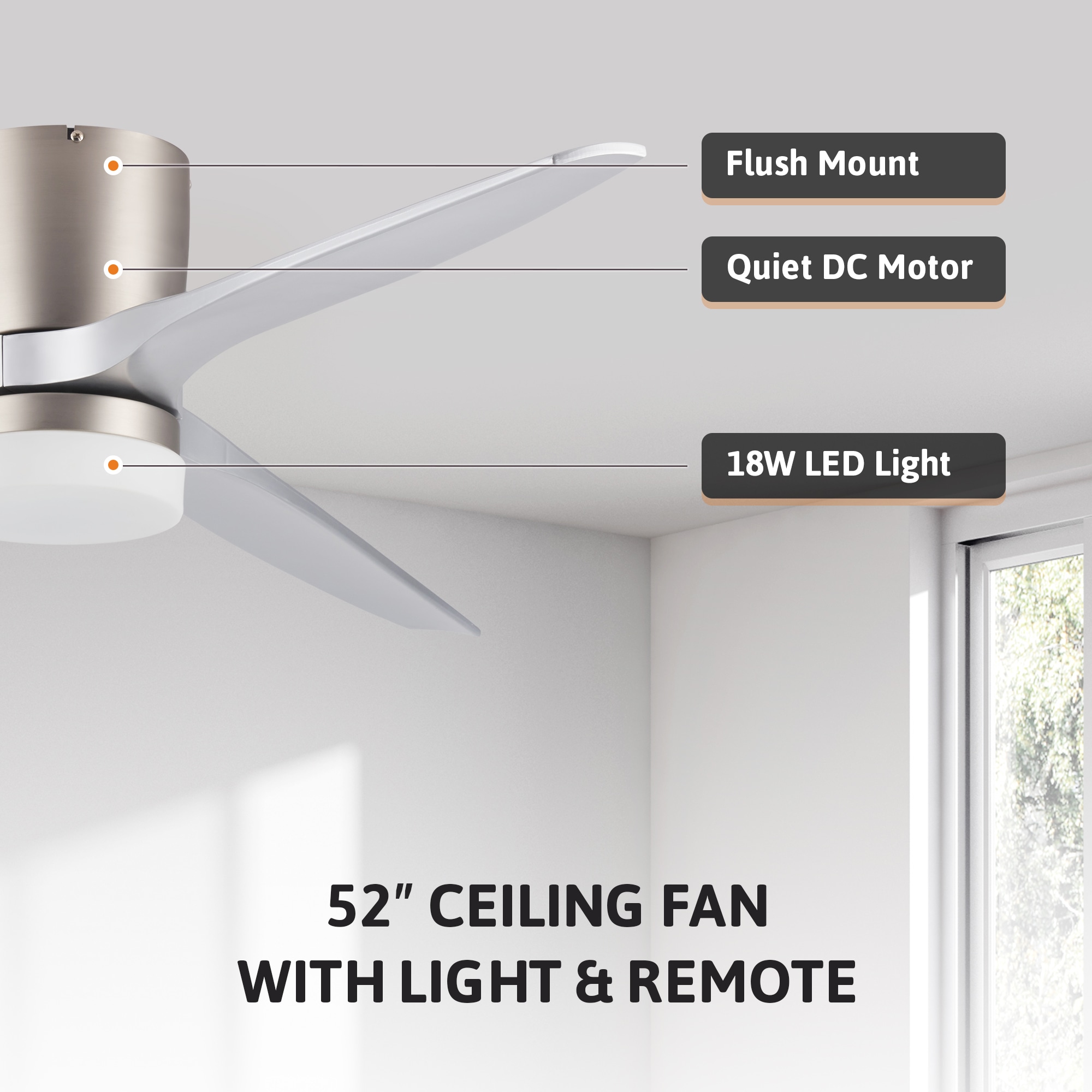 CO-Z CFN-1108-00 Ceiling-Fans - View #4
