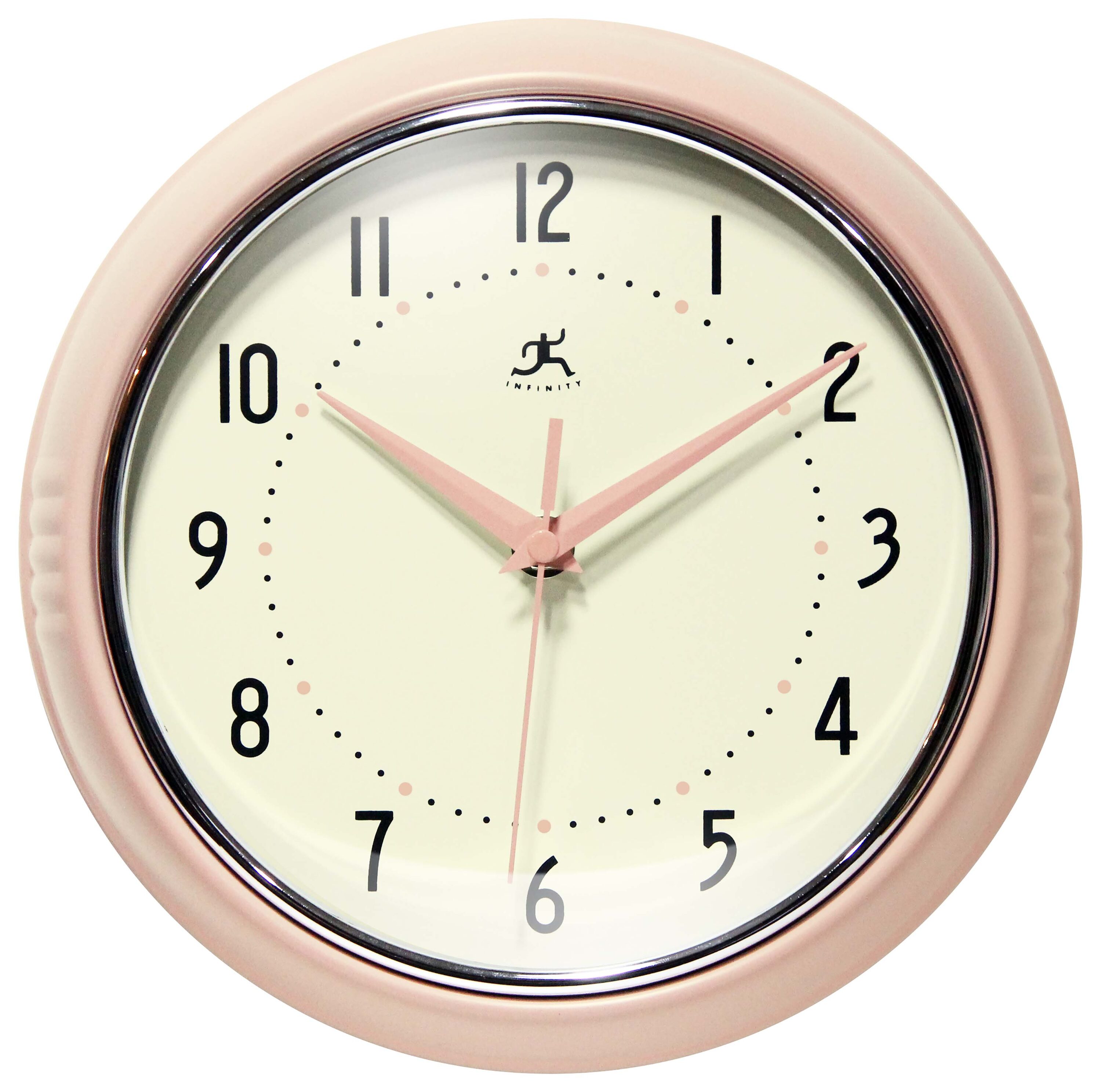 Infinity Instruments 10940RB Analog Round Wall Vintage