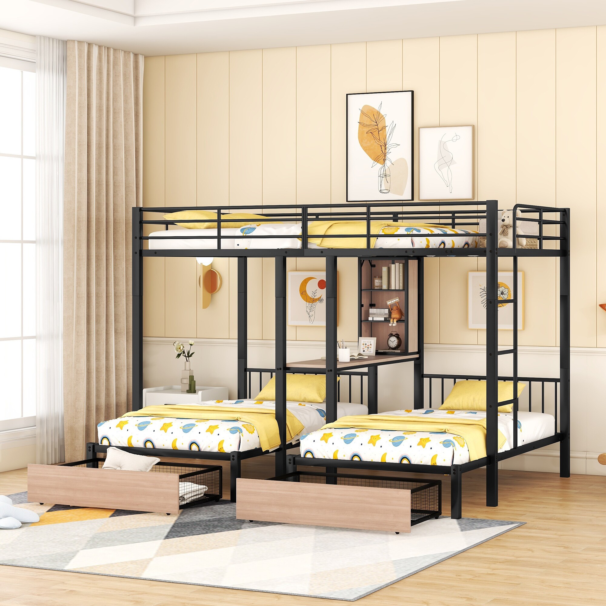 Nestfair LB0028B Bunk-Beds - View #2