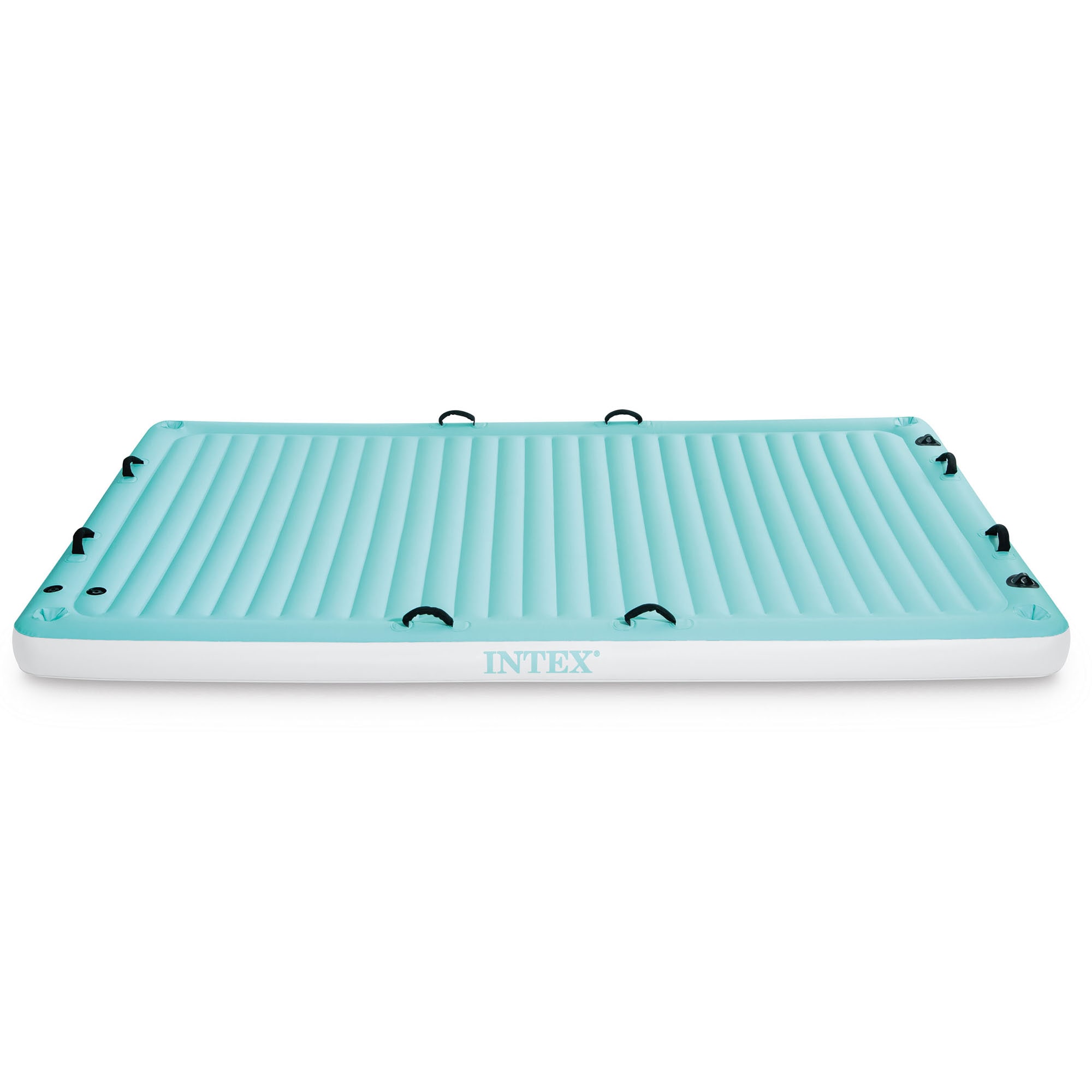 Intex Floating Water Lounge Teal And White Float 122in x 72in x7in 880 ...
