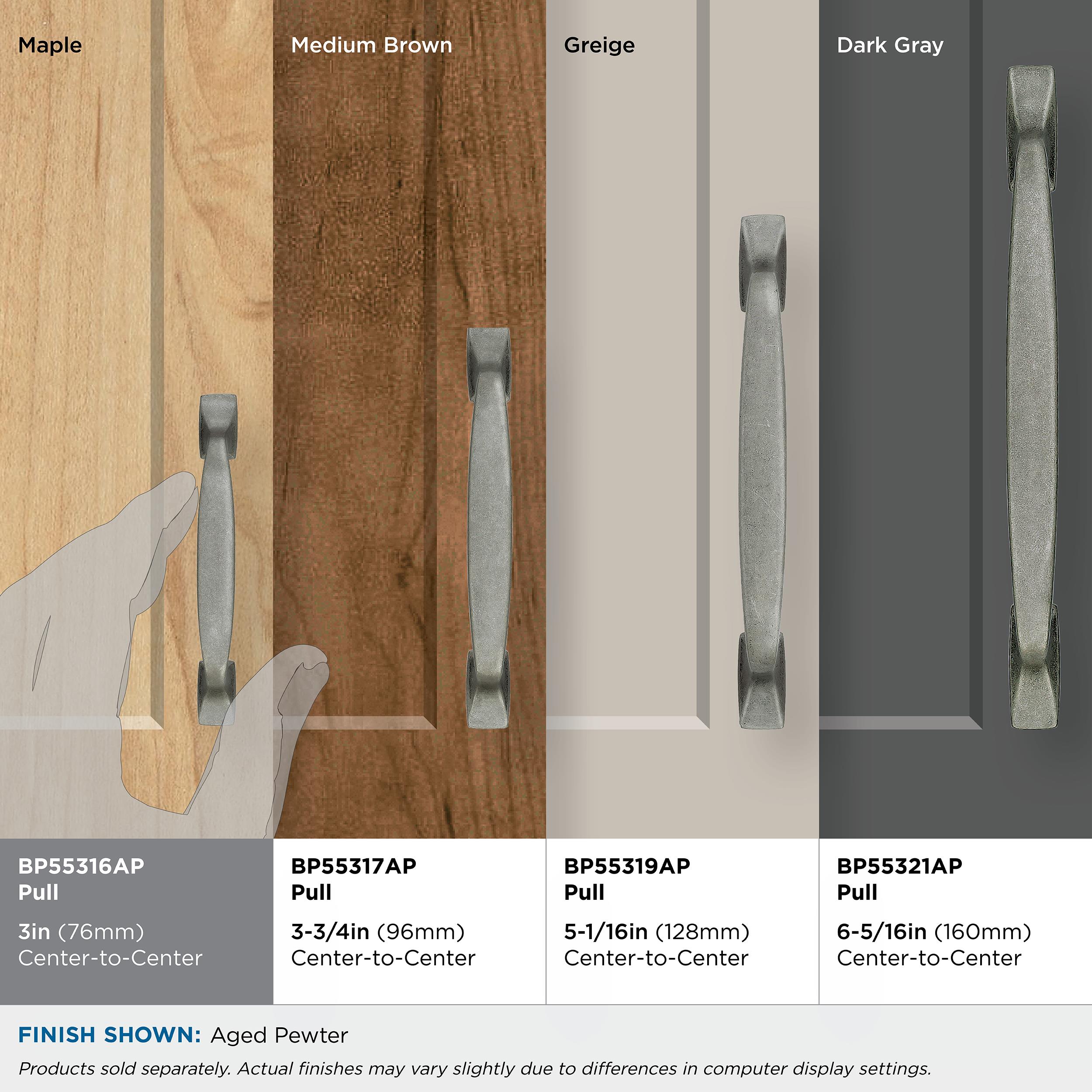 Amerock BP55316AP Cabinet-Pulls - View #5