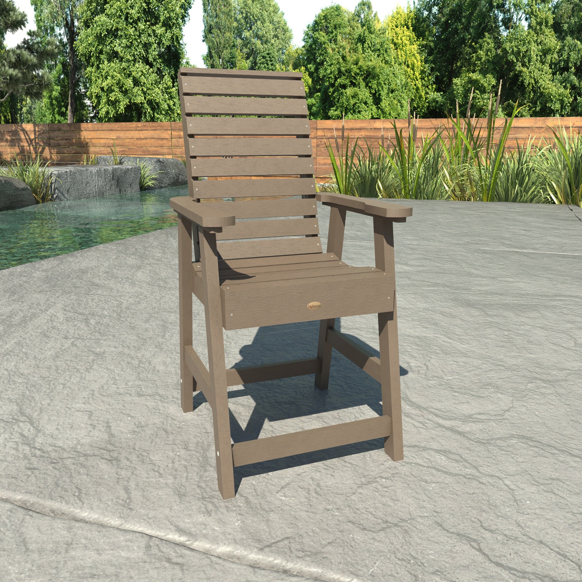 Lowes tall best sale patio chairs