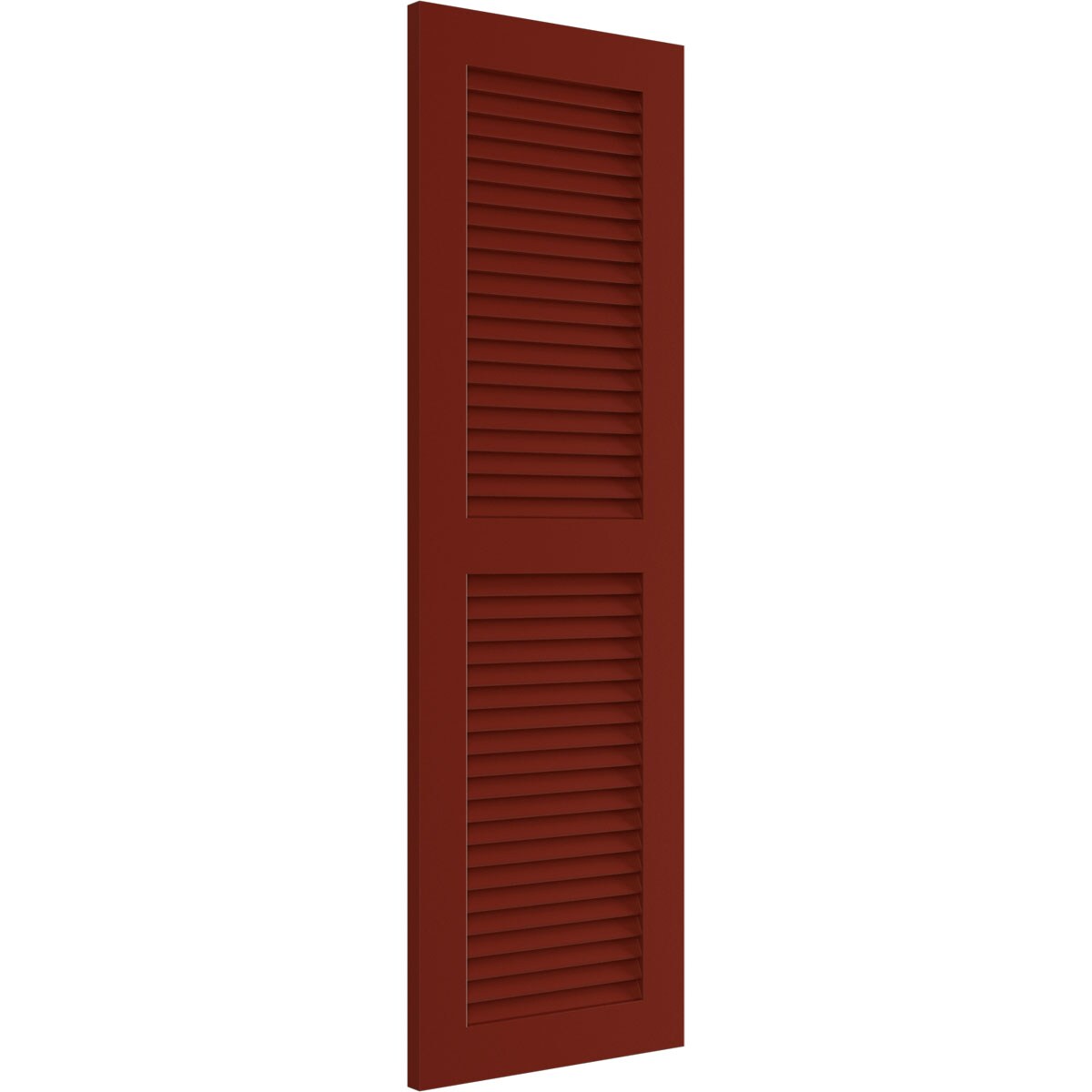 Ekena Millwork True Fit 18-in W x 46-in H Pepper Red Modern Exterior ...