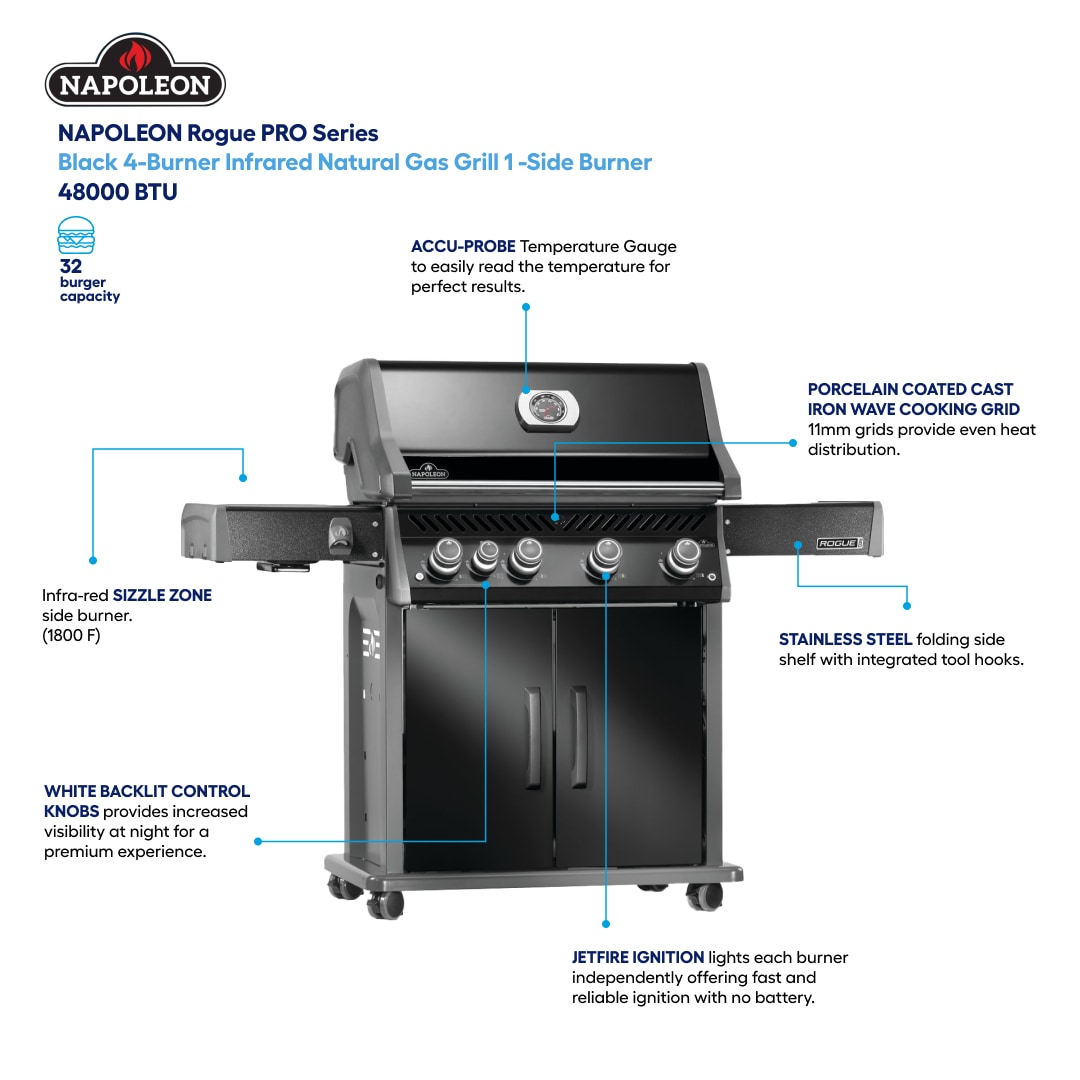 NAPOLEON RP525SIBNK-2 Gas-Grill - View #2