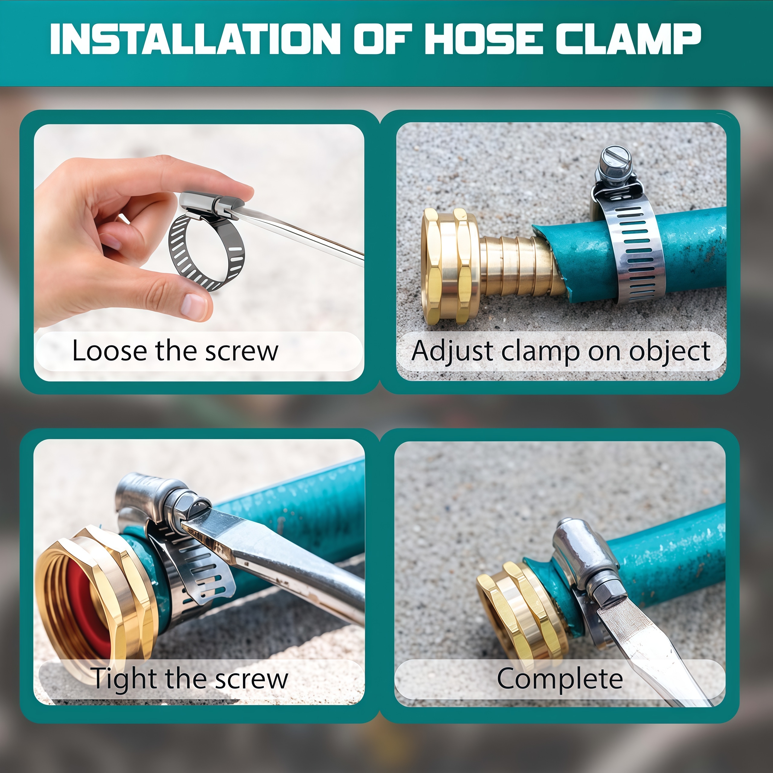 Numhew NHSEAN7348 Pipe-Support-Clamps - View #3