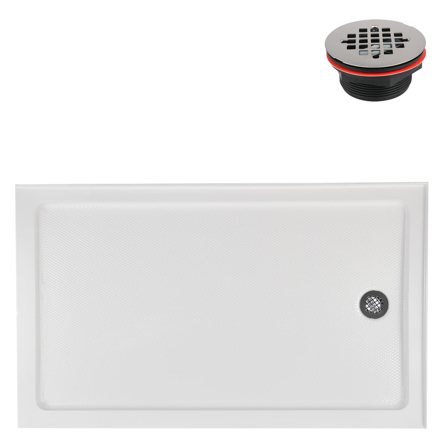 Streamline NT-264-60WH-RH Shower-Floors - View #15
