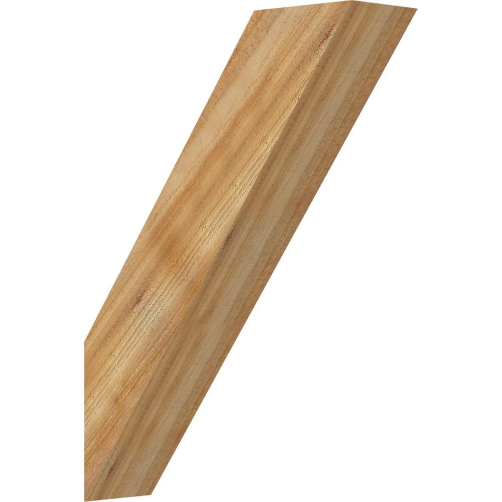 Ekena Millwork BRC06X22X30TRA00RWR 6-in x 22-in x 30-in Western Red Cedar Unfinished Wood Traditional rough sawn
